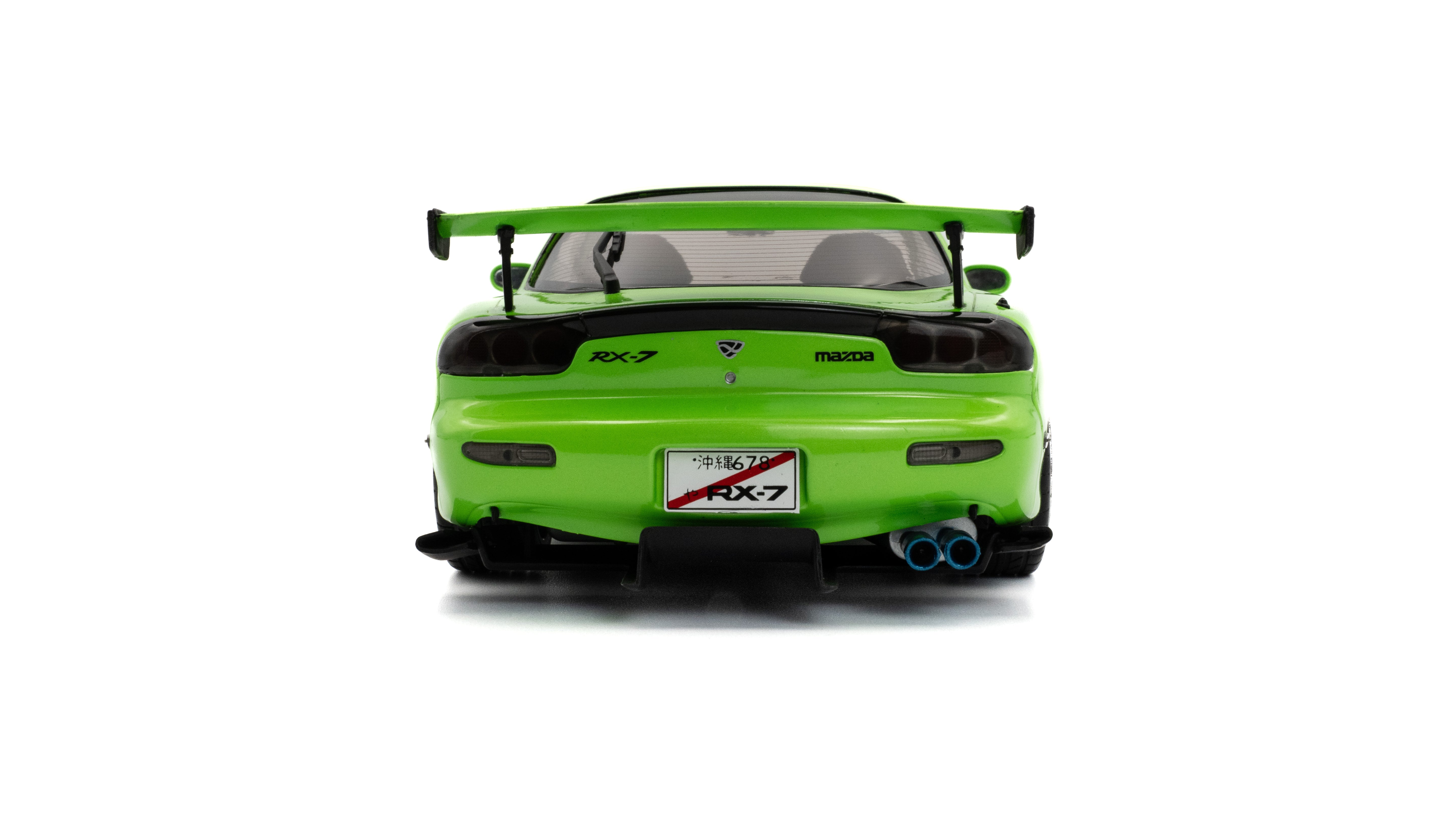 Solido S1810606 Voiture miniature collection 1/18 Mazda RX7 FD3RS – Neon vert – 1999