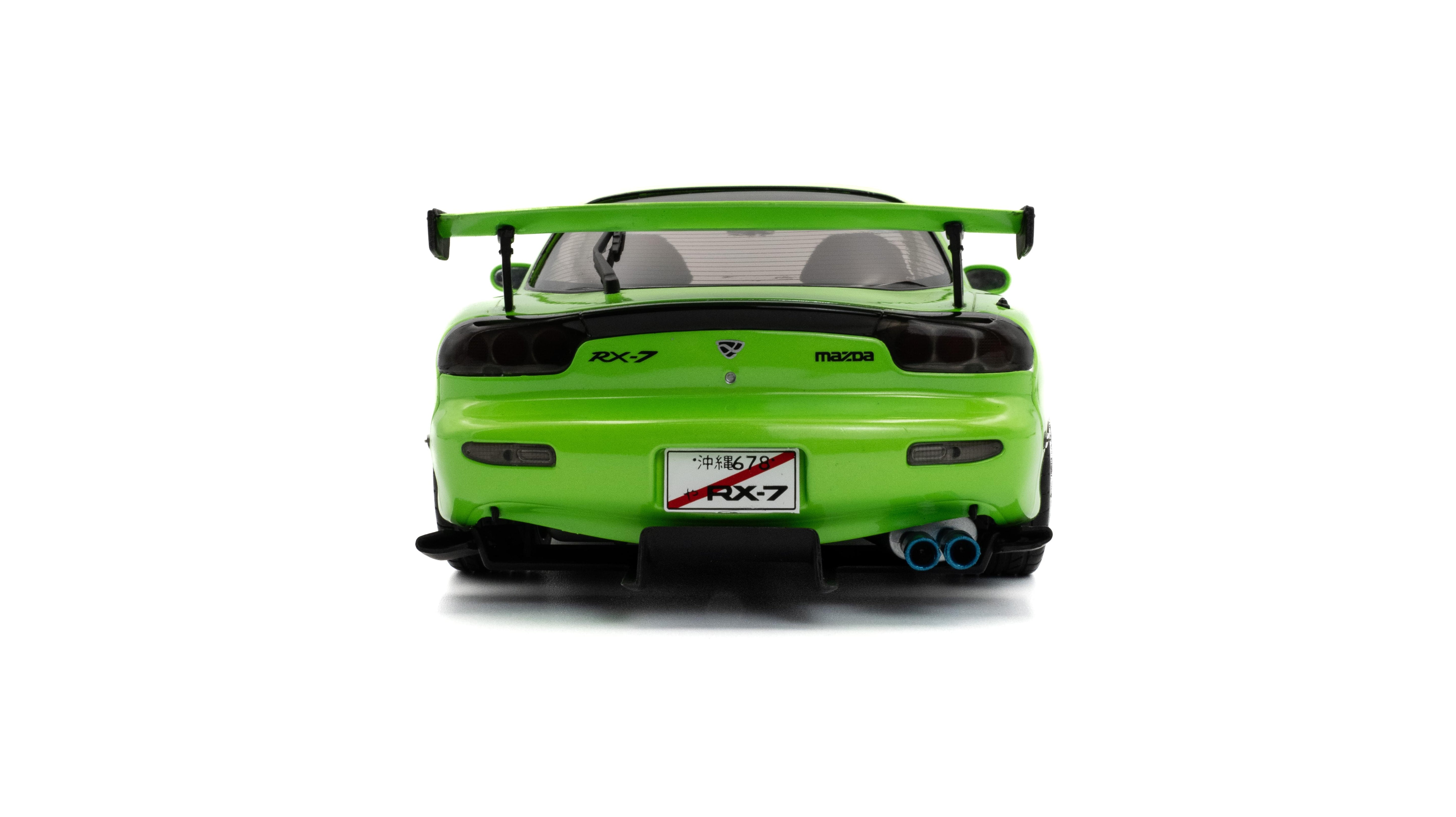 Solido S1810606 Voiture miniature collection 1/18 Mazda RX7 FD3RS – Neon vert – 1999