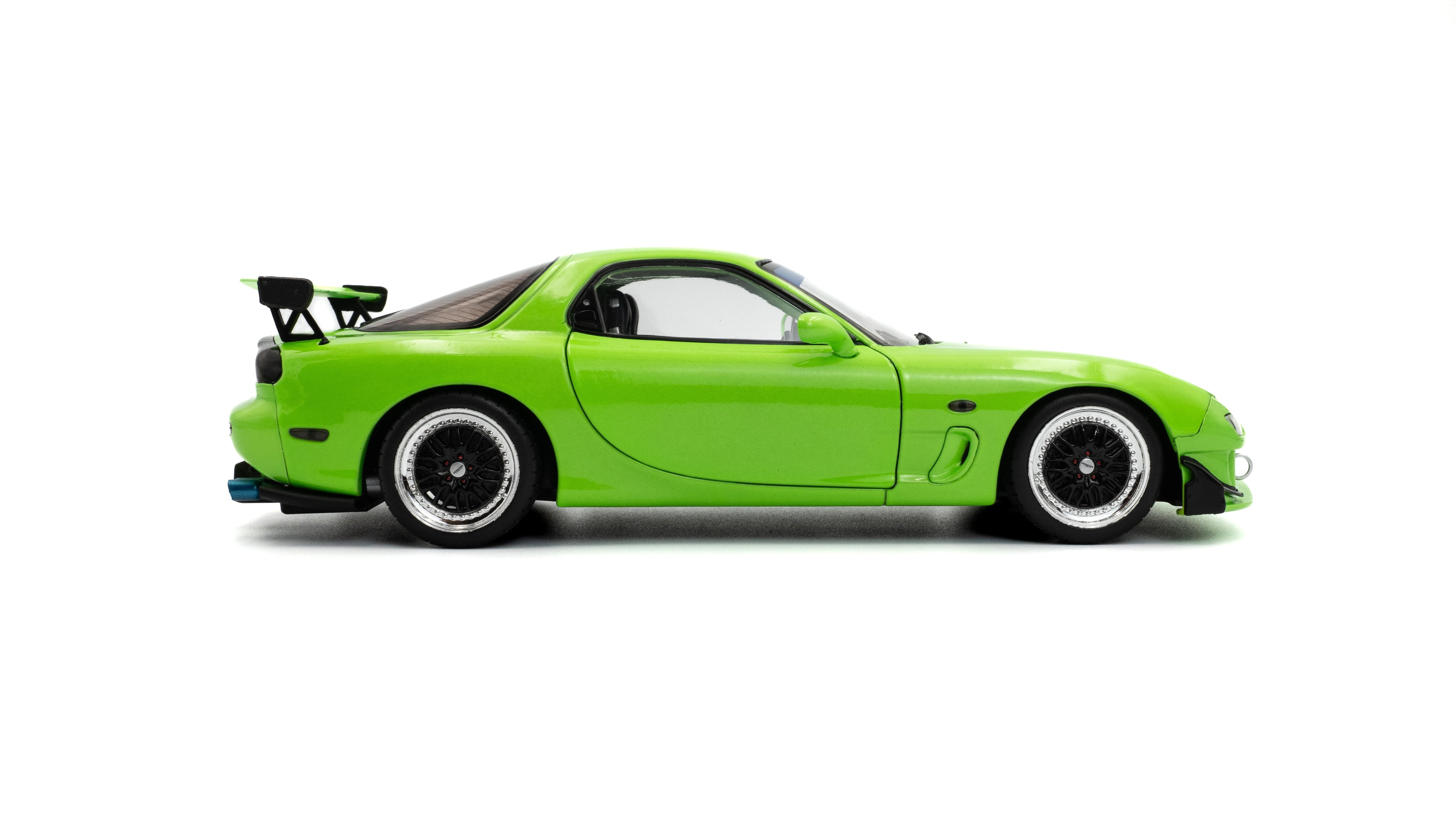 Solido S1810606 Voiture miniature collection 1/18 Mazda RX7 FD3RS – Neon vert – 1999