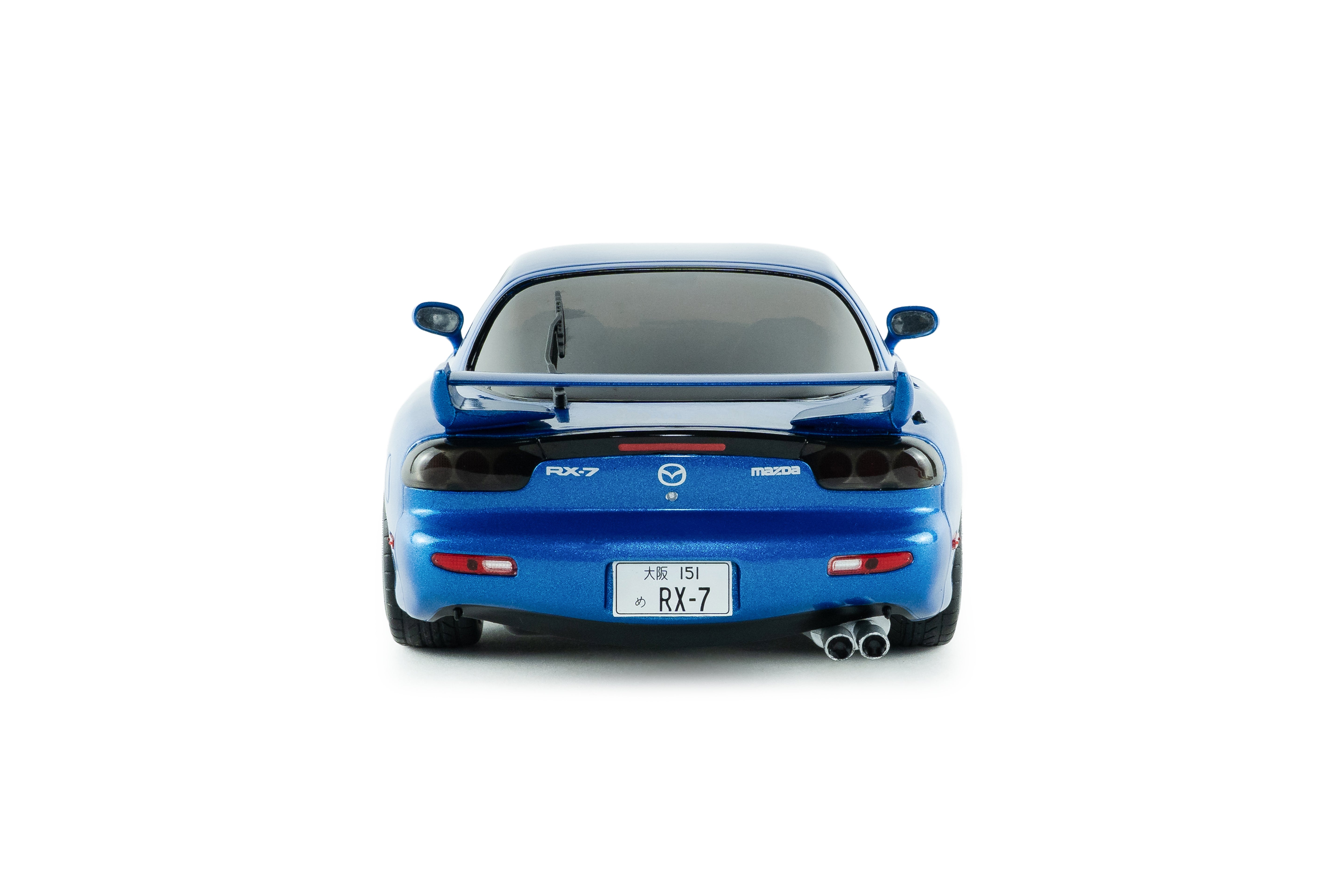 Solido S1810611 Voiture miniature collection 1/18 Mazda RX7 FD3S Innocent bleu MICA 1999 - Breizh Modélisme.