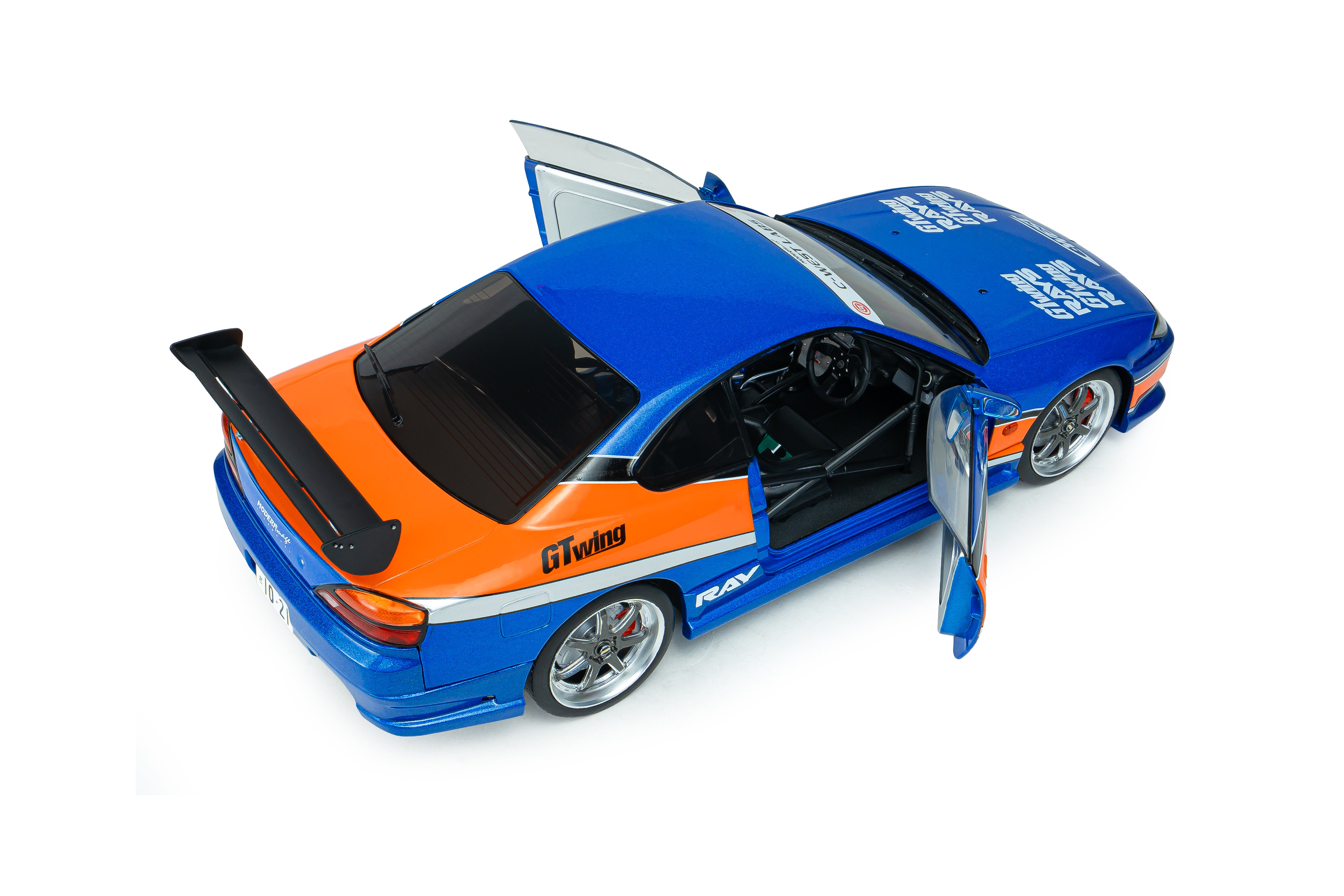 Solido S1812205A Voiture miniature collection 1/18 Nissan Silvia (S15) Spec-S Tokyo Drift - Breizh Modélisme.