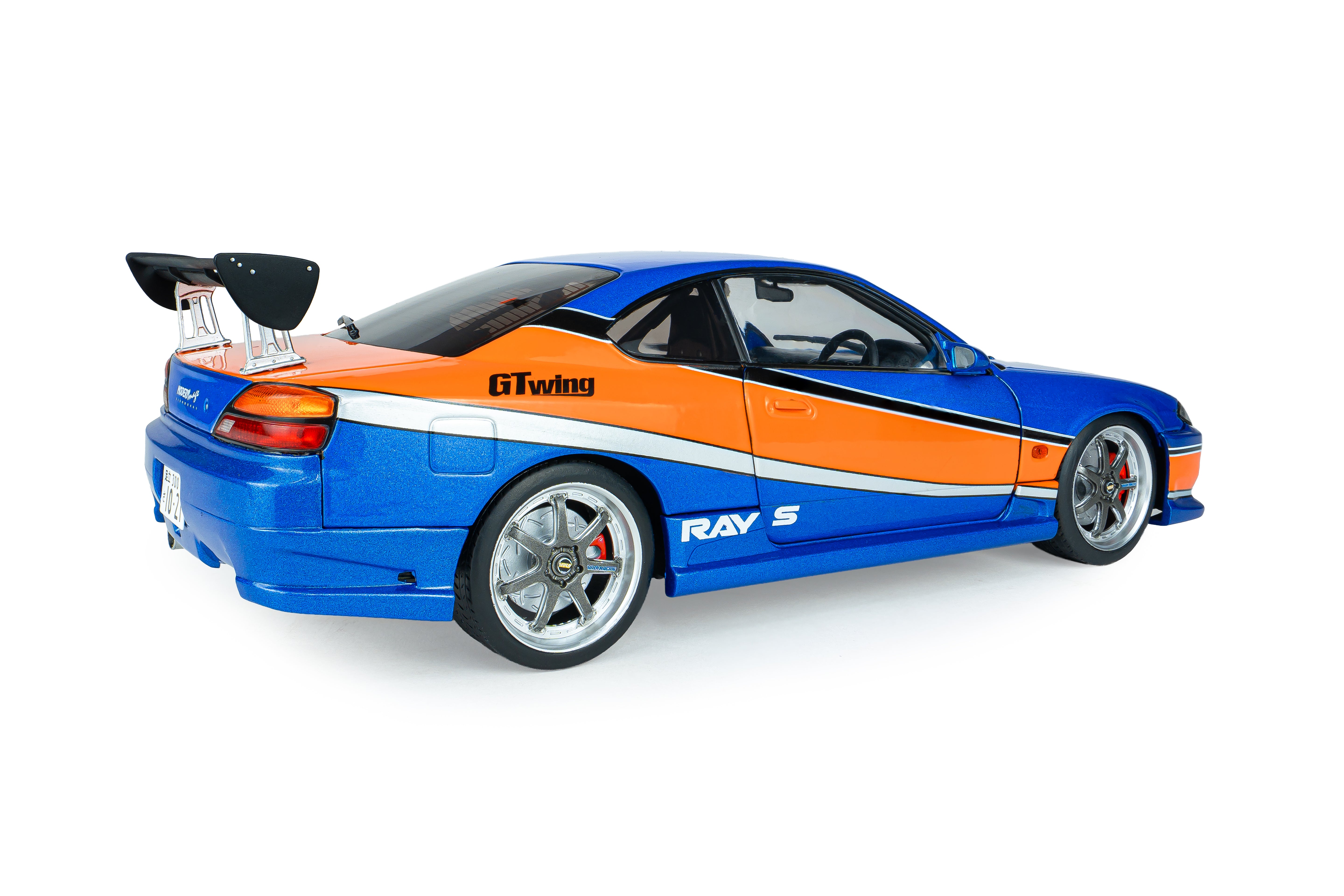 Solido S1812205A Voiture miniature collection 1/18 Nissan Silvia (S15) Spec-S Tokyo Drift - Breizh Modélisme.