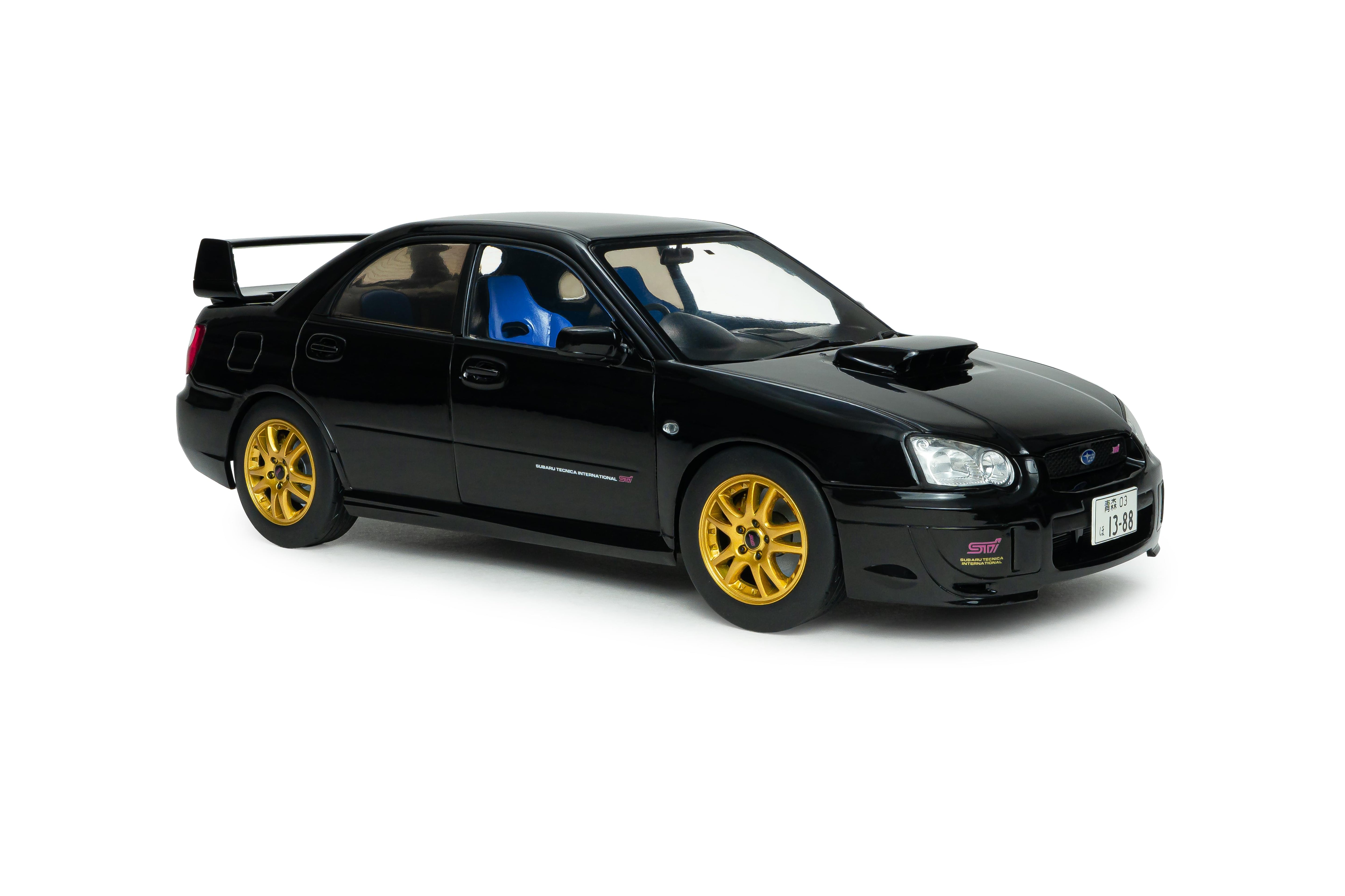 Solido S1812305 miniature collection 1/18 Subaru Impreza WRX STI Java Black Pearl