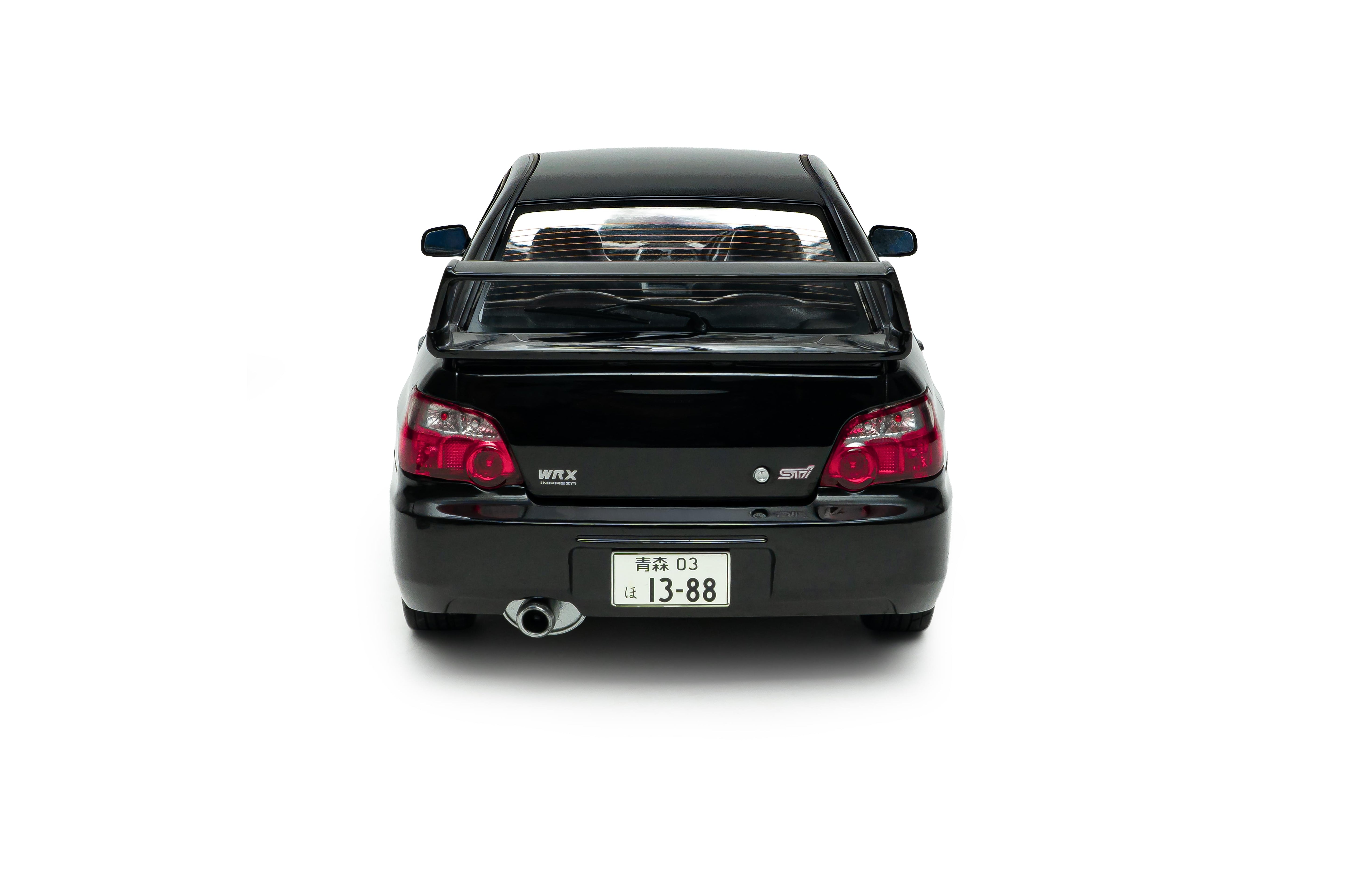 Solido S1812305 miniature collection 1/18 Subaru Impreza WRX STI Java Black Pearl