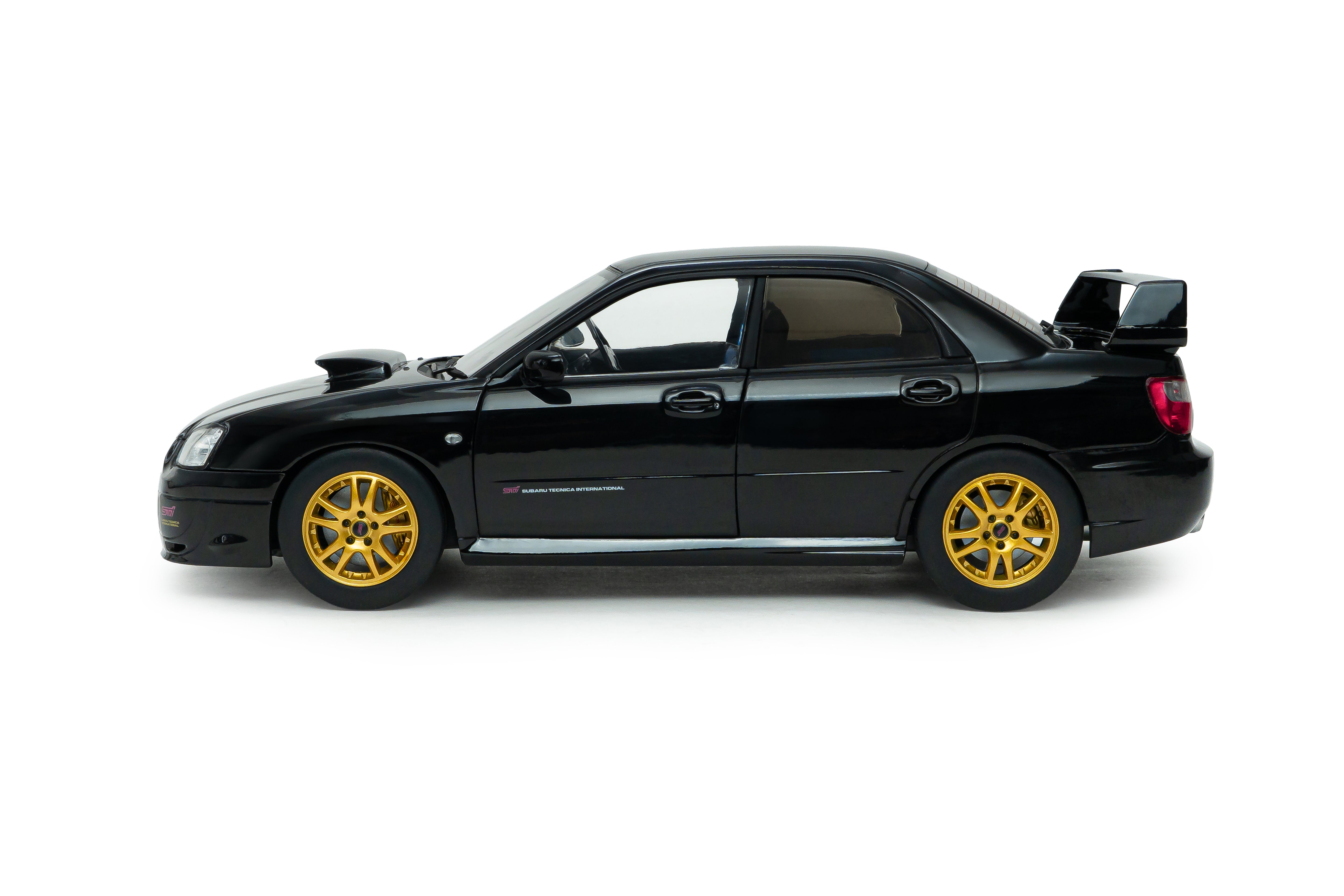 Solido S1812305 miniature collection 1/18 Subaru Impreza WRX STI Java Black Pearl