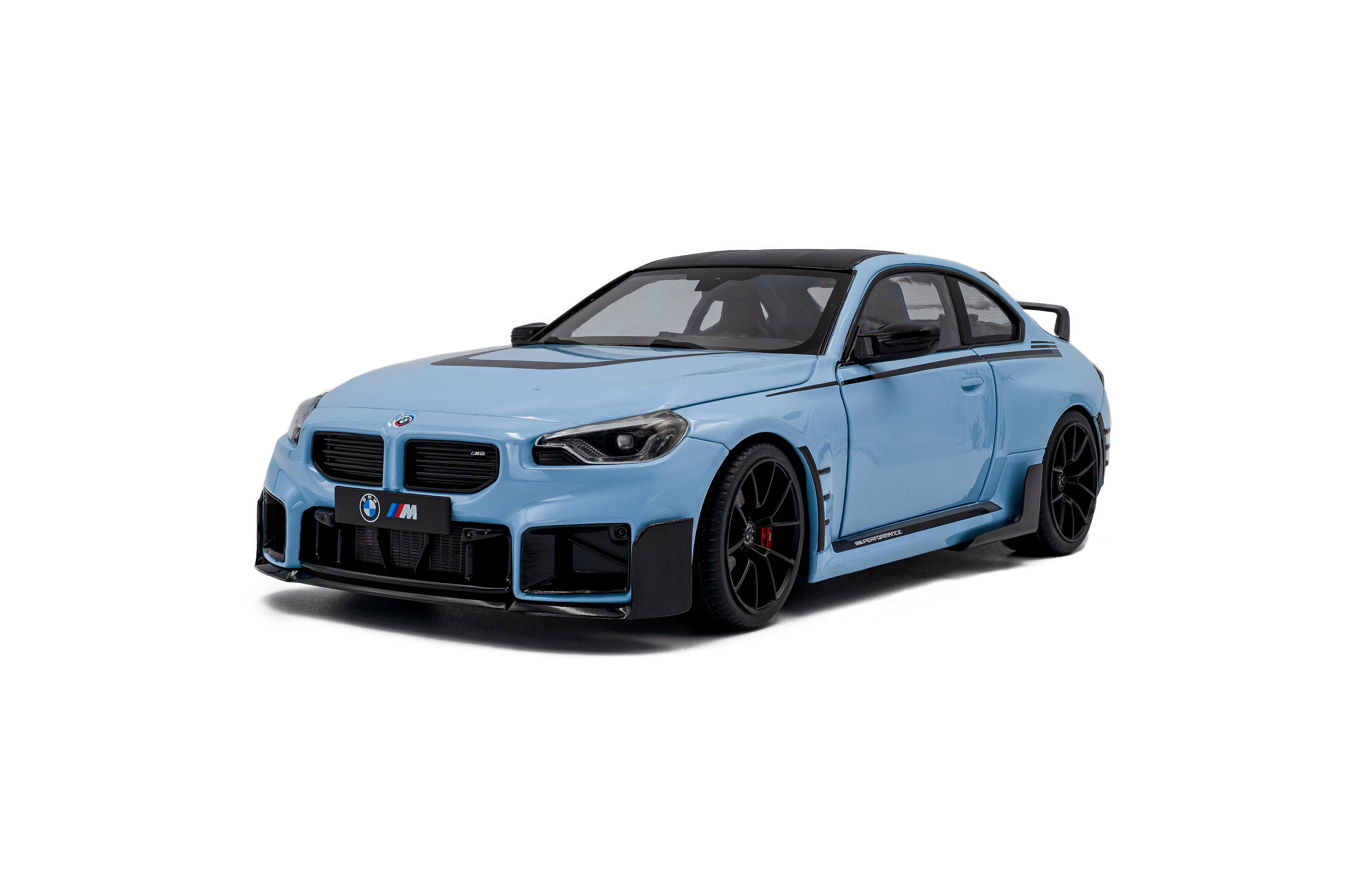 Solido S1812901 Voiture miniature collection 1/18 BMW M2 performance parts – Zandvoort Blue – 2024