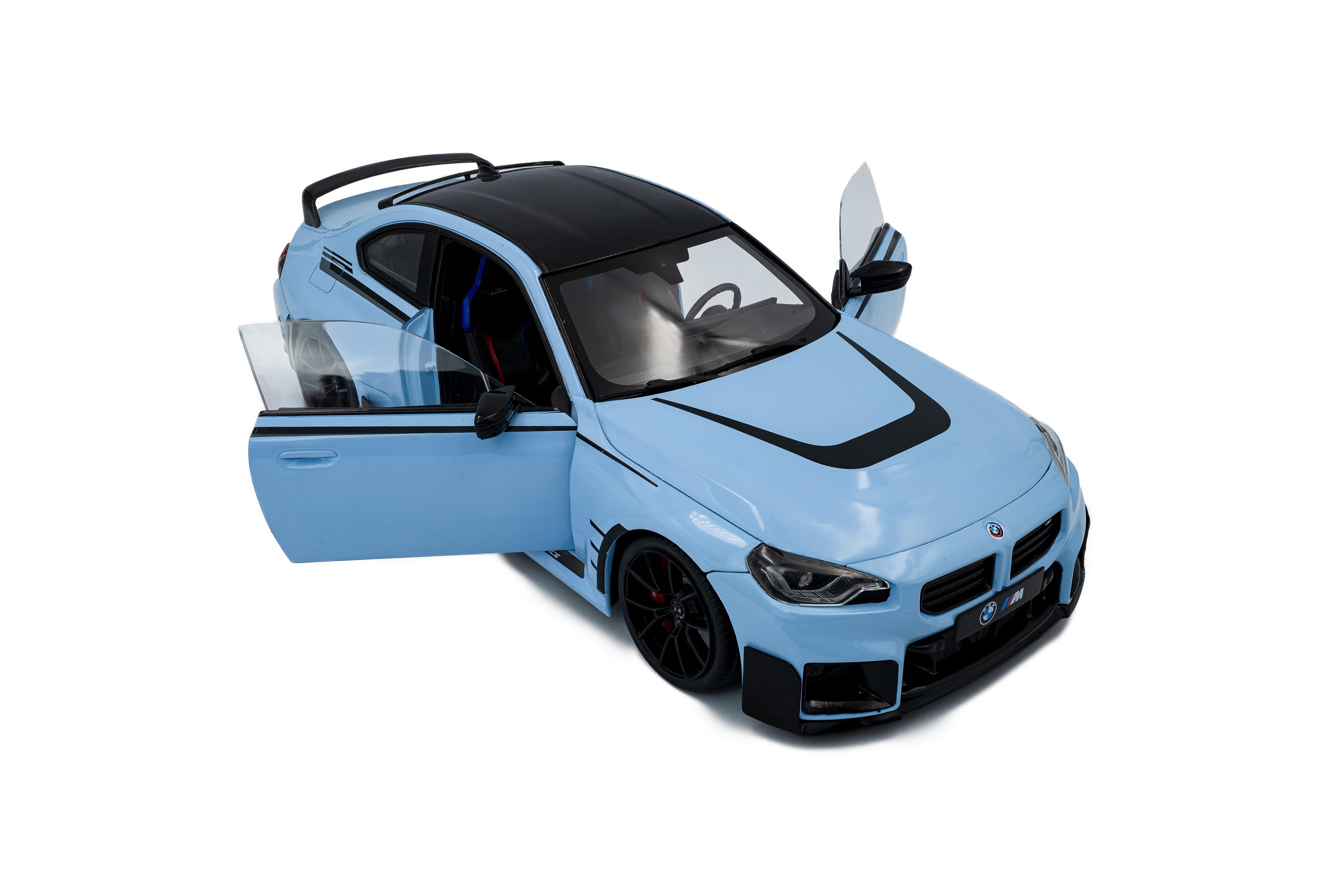 Solido S1812901 Voiture miniature collection 1/18 BMW M2 performance parts – Zandvoort Blue – 2024
