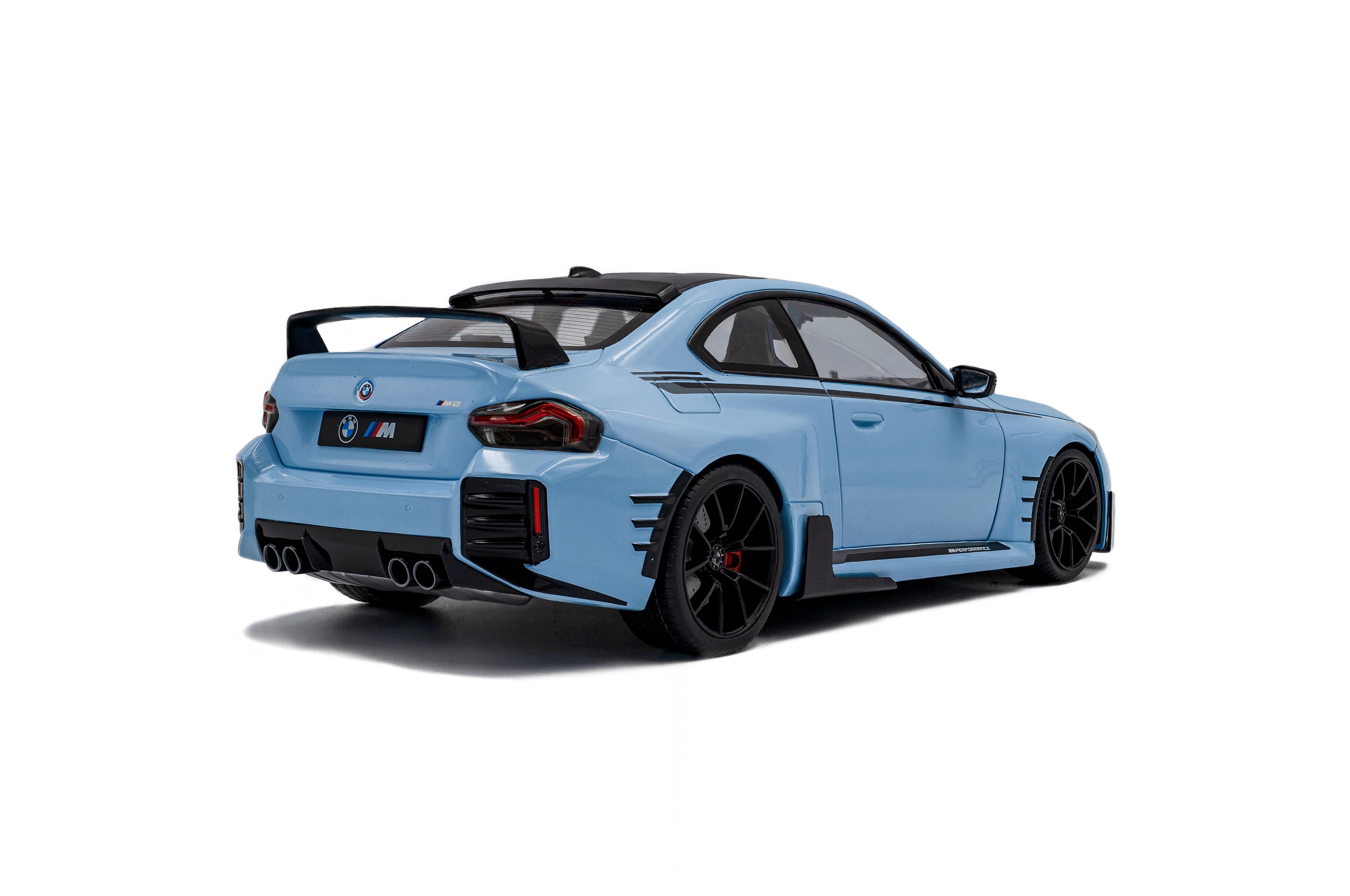 Solido S1812901 Voiture miniature collection 1/18 BMW M2 performance parts – Zandvoort Blue – 2024
