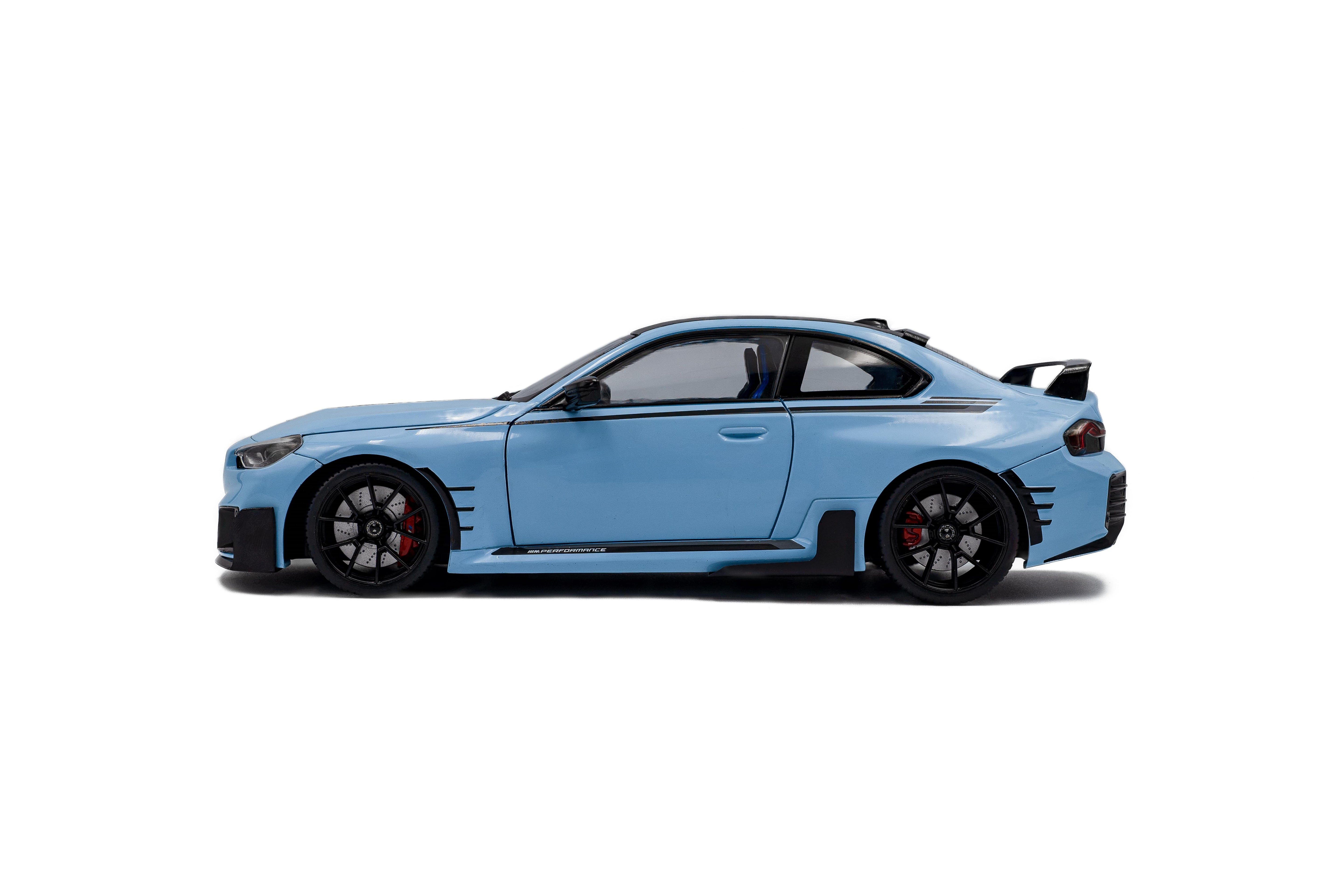 Solido S1812901 Voiture miniature collection 1/18 BMW M2 performance parts – Zandvoort Blue – 2024