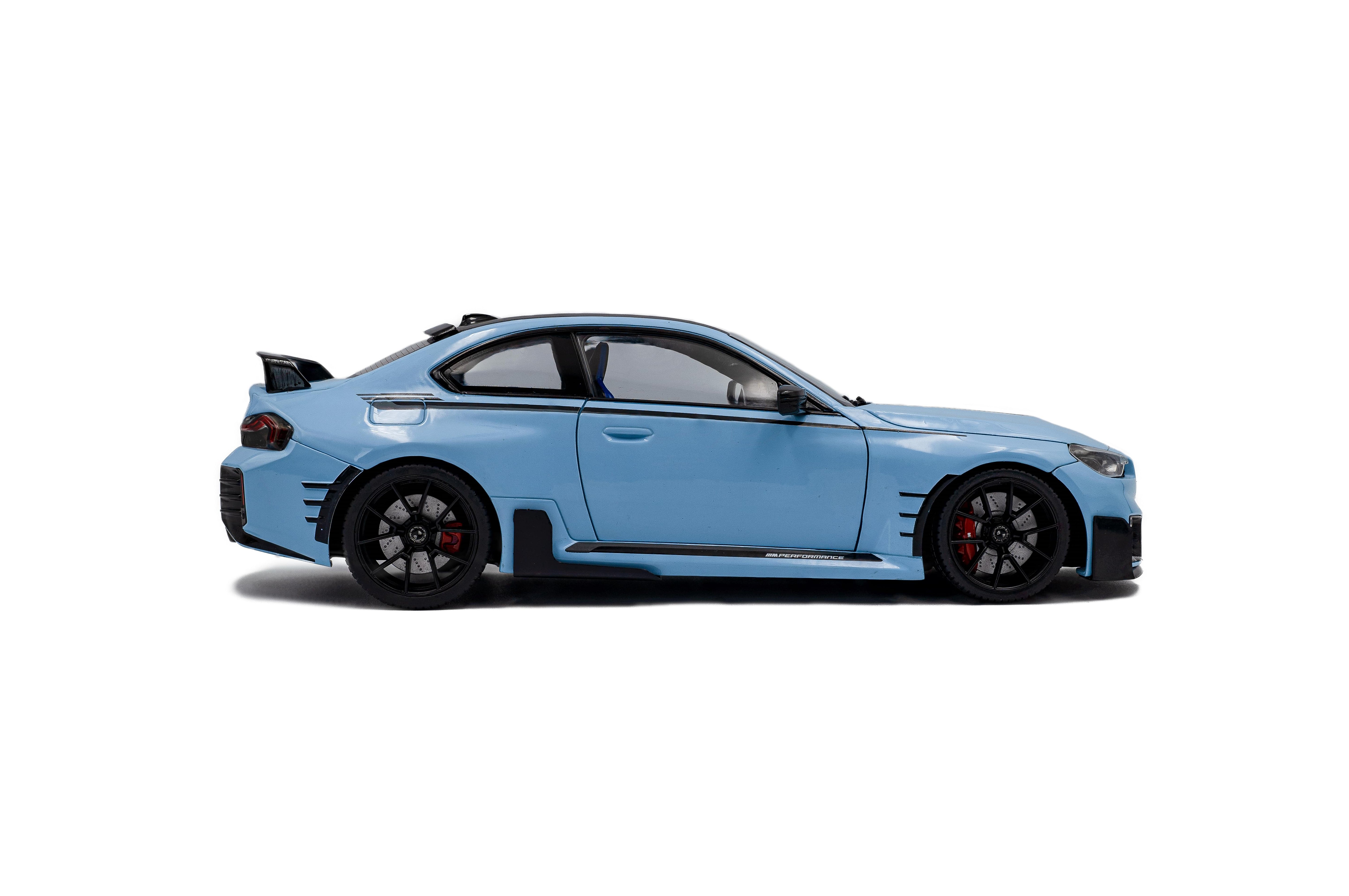 Solido S1812901 Voiture miniature collection 1/18 BMW M2 performance parts – Zandvoort Blue – 2024