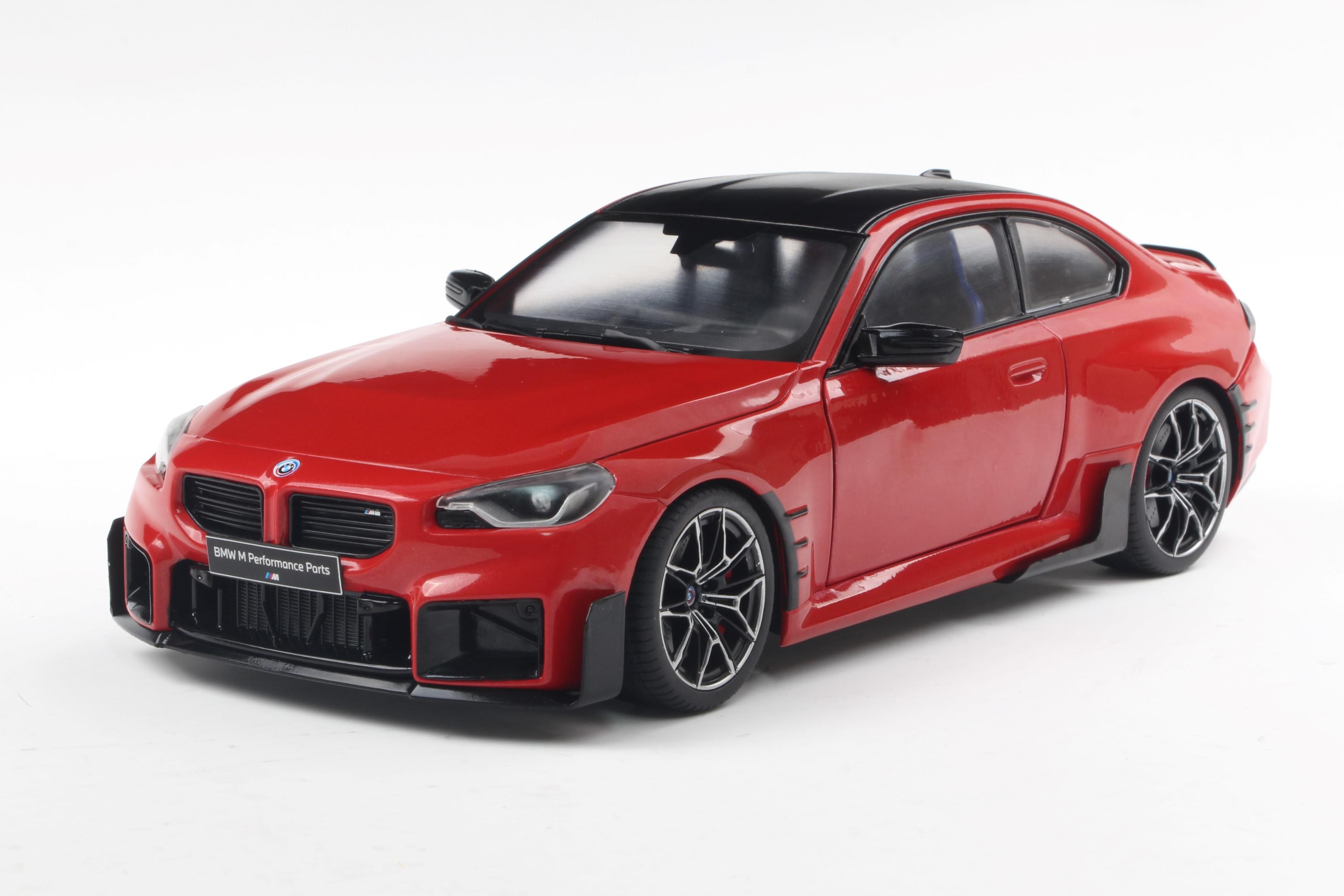 Solido S1812902 Voiture miniature collection 1/18 BMW M2 Performance parts – Toronto Red Metallised – 2024