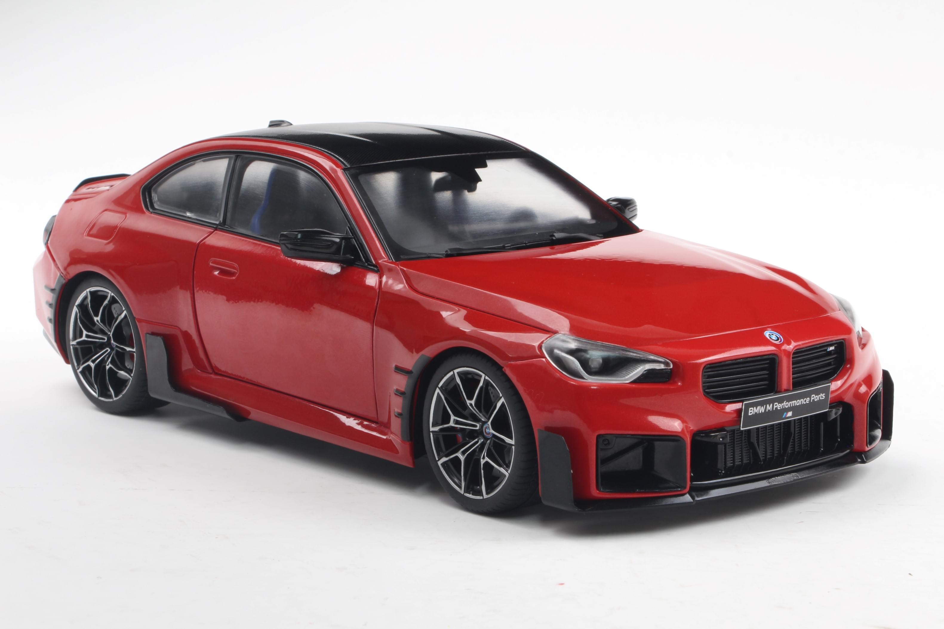 Solido S1812902 Voiture miniature collection 1/18 BMW M2 Performance parts – Toronto Red Metallised – 2024