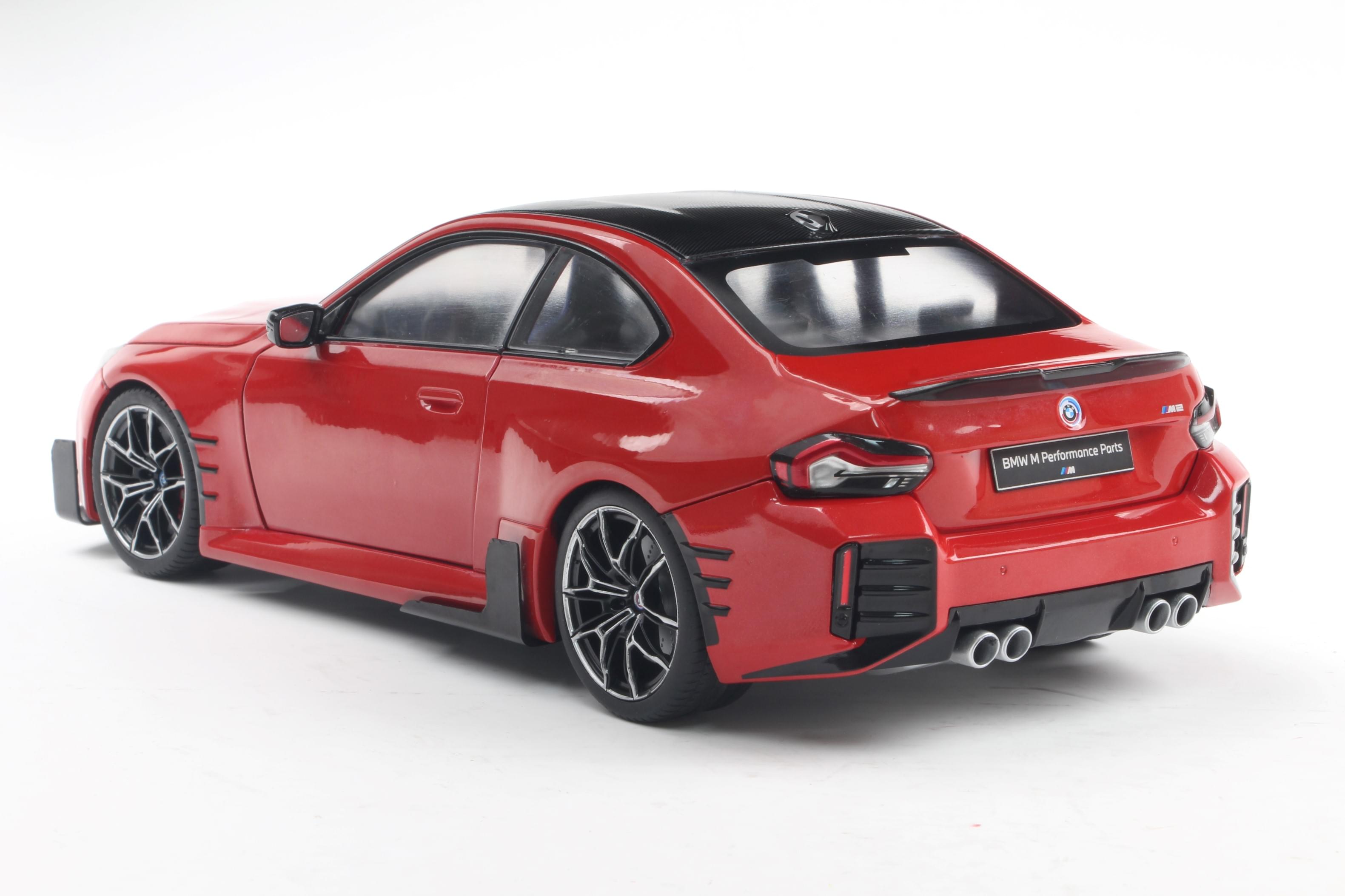 Solido S1812902 Voiture miniature collection 1/18 BMW M2 Performance parts – Toronto Red Metallised – 2024