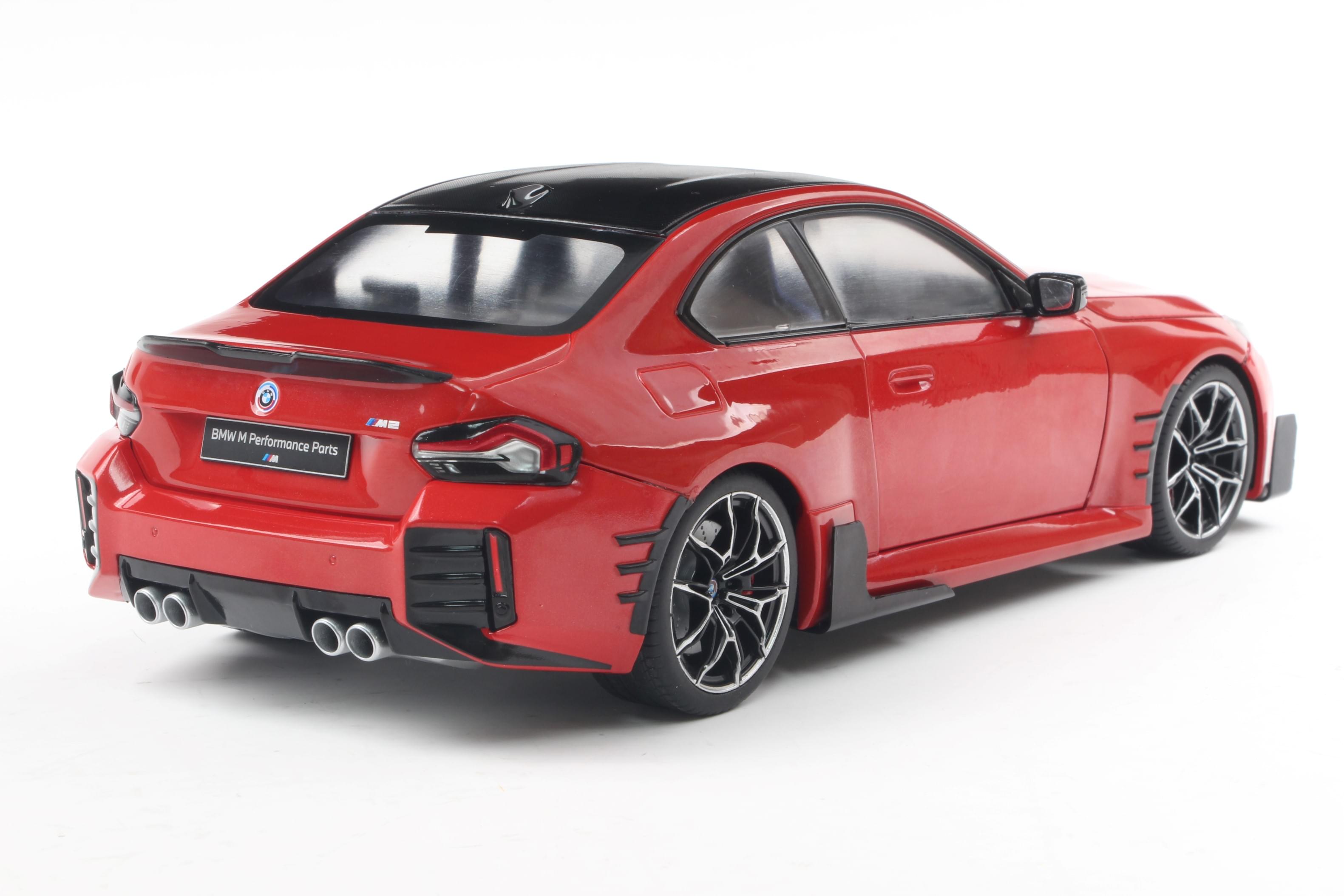 Solido S1812902 Voiture miniature collection 1/18 BMW M2 Performance parts – Toronto Red Metallised – 2024