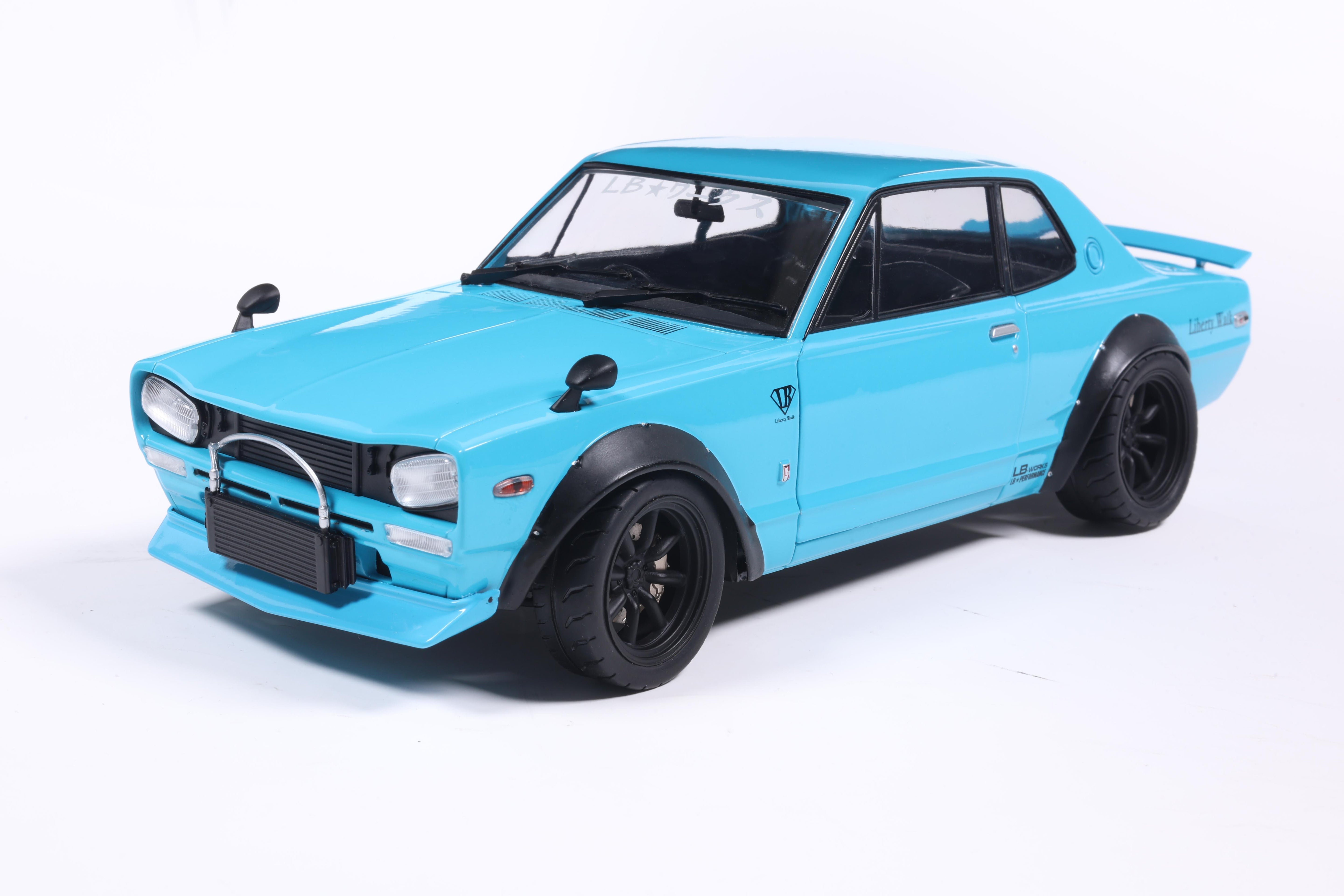 Solido S1813005 miniature collection 1/18 Nissan Skyline 2000 GT-R Hakosuka Liberty Walk