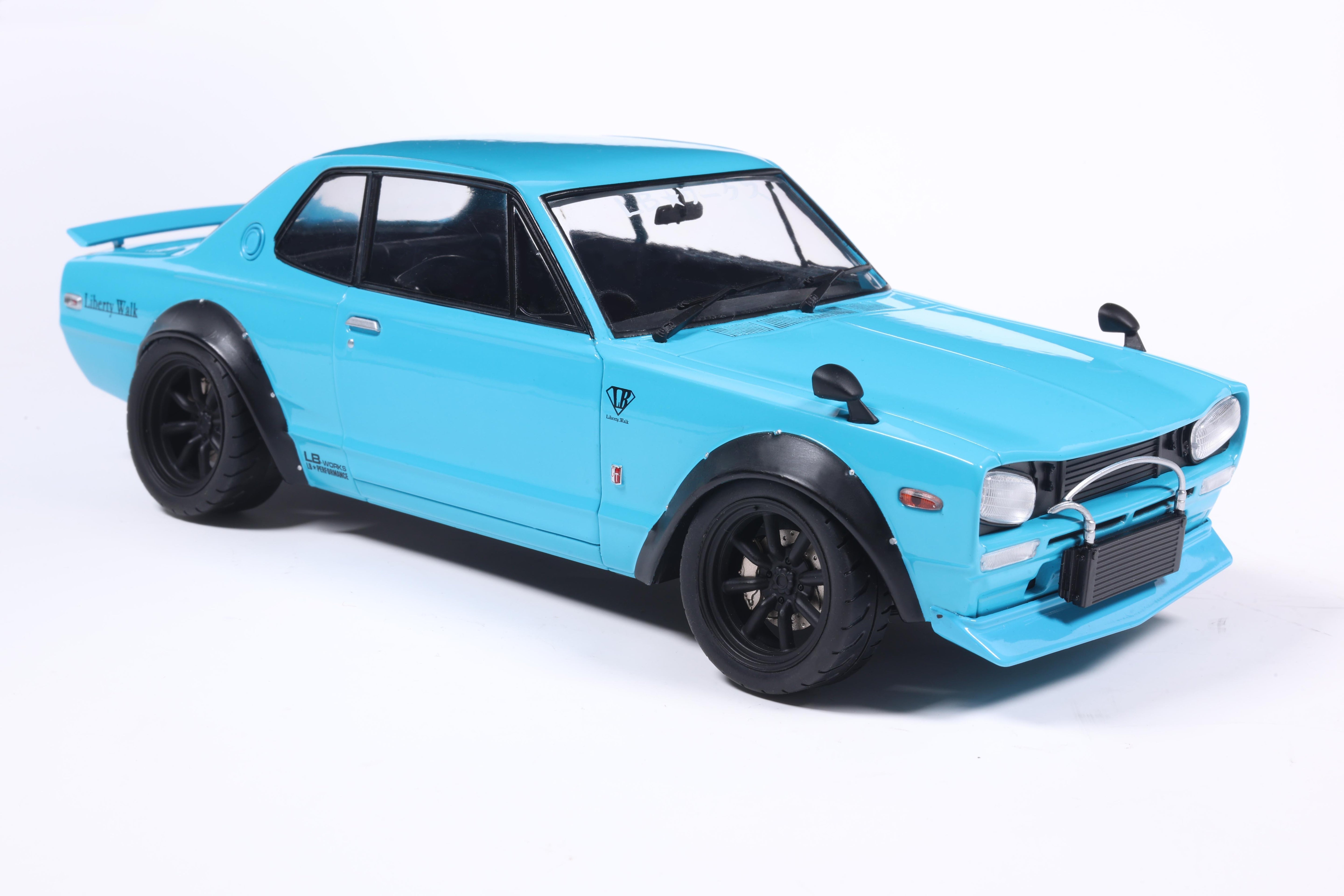 Solido S1813005 miniature collection 1/18 Nissan Skyline 2000 GT-R Hakosuka Liberty Walk