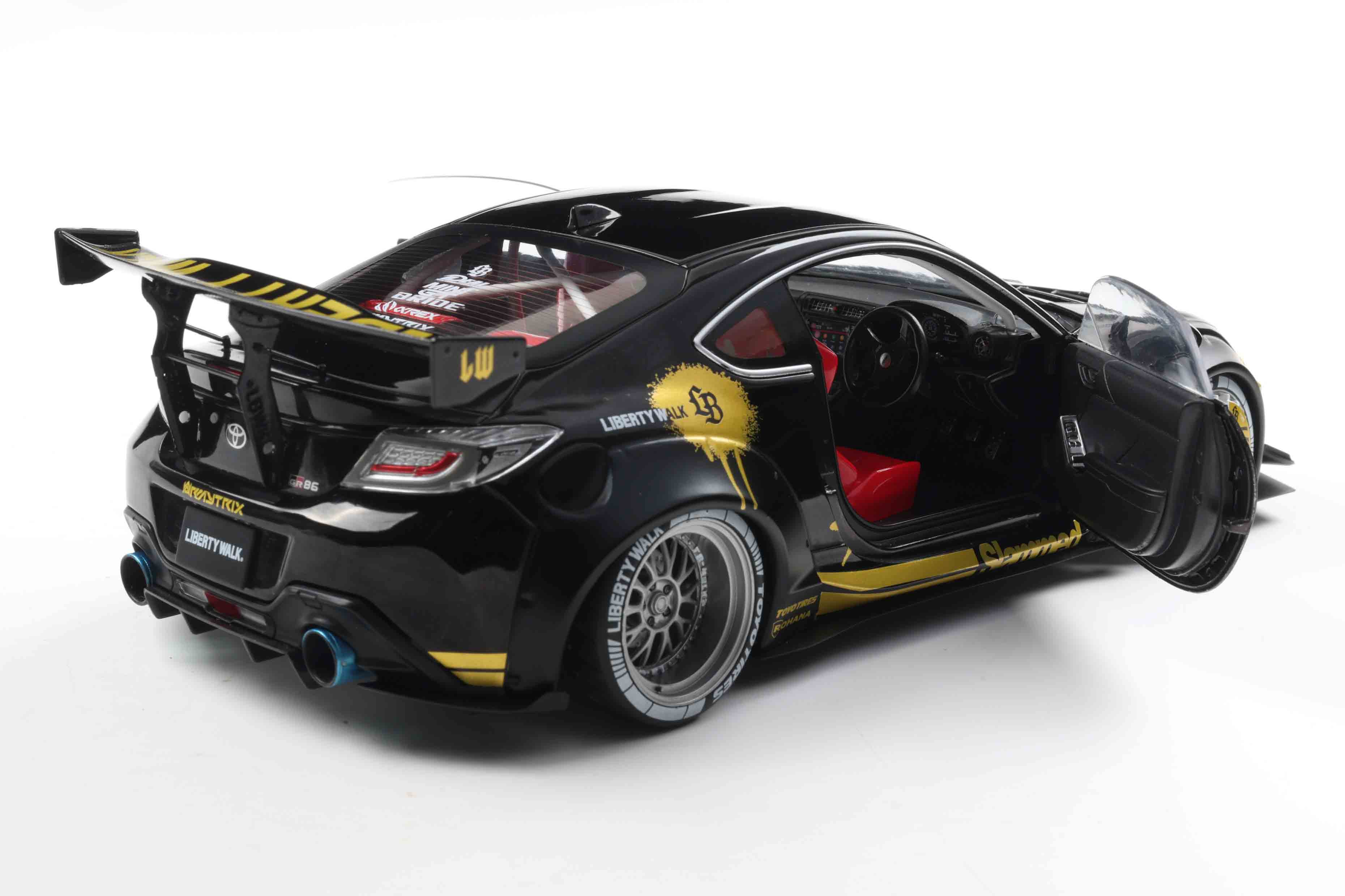 Solido S1813603 Voiture miniature collection 1/18 Toyota GR86 Liberty Walk Body Kit – 2024