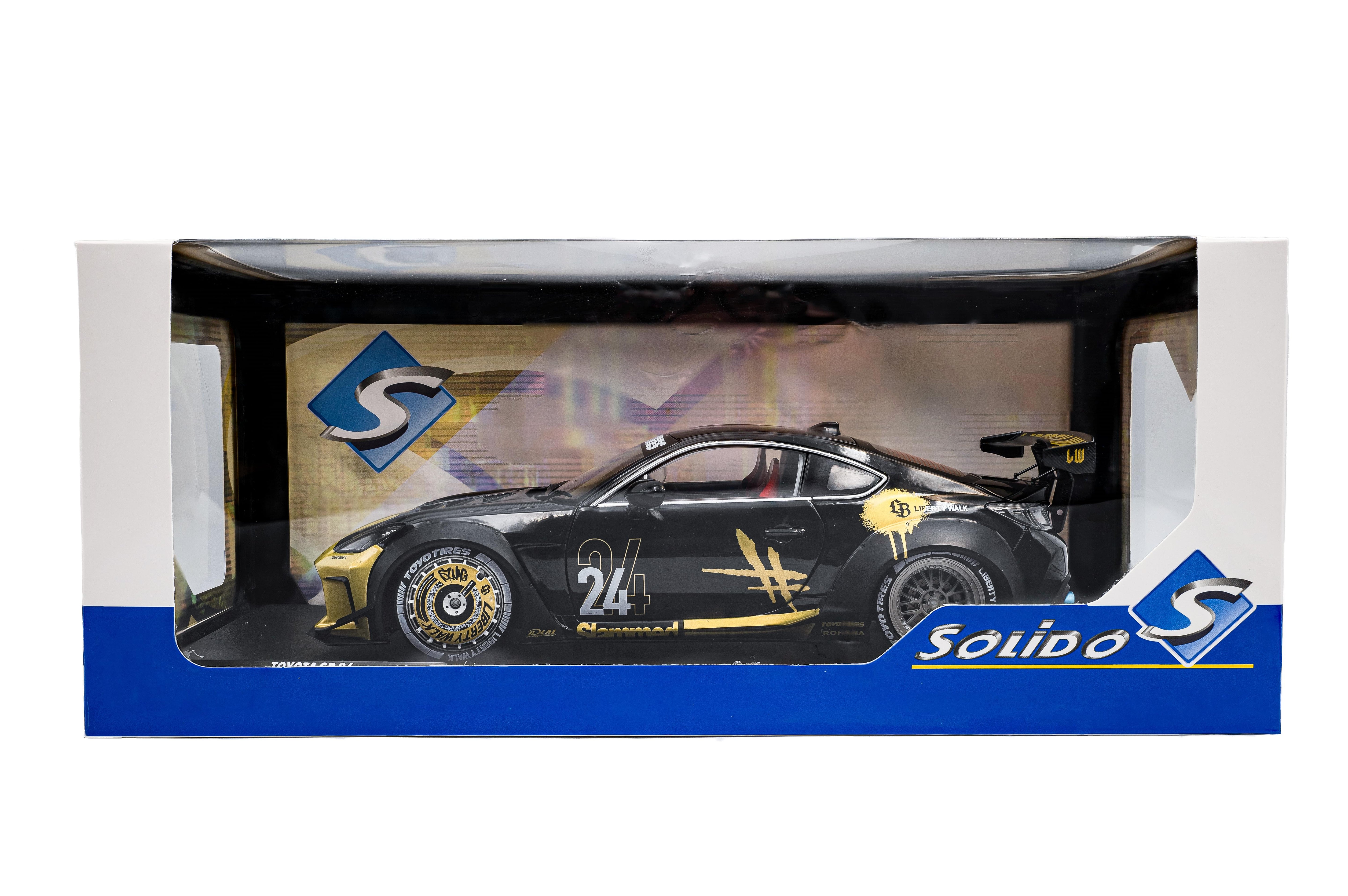 Solido S1813603 Voiture miniature collection 1/18 Toyota GR86 Liberty Walk Body Kit – 2024