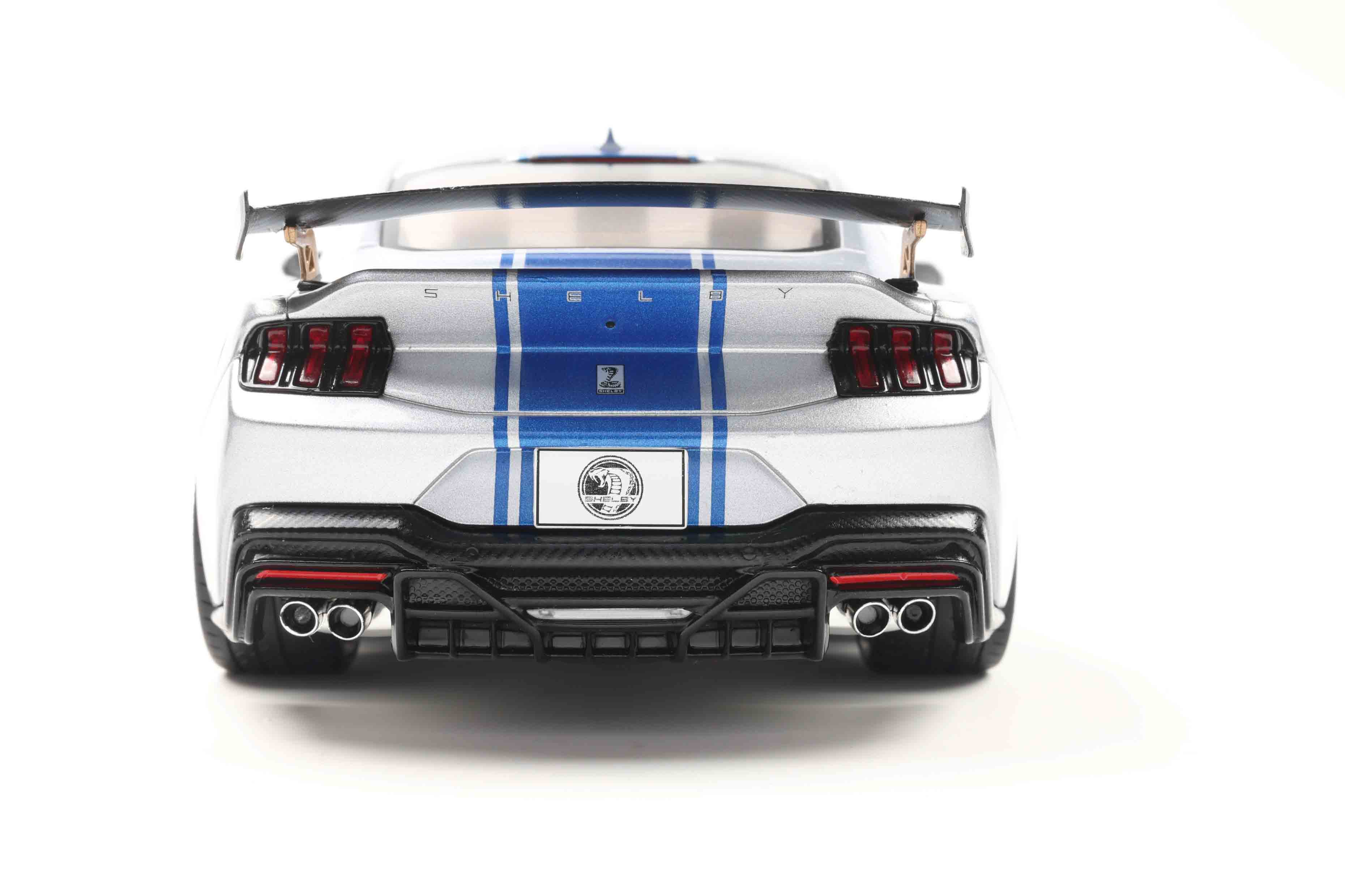Solido S1813803 Voiture miniature collection 1/18 Shelby Mustang Super snake – Grise – 2025
