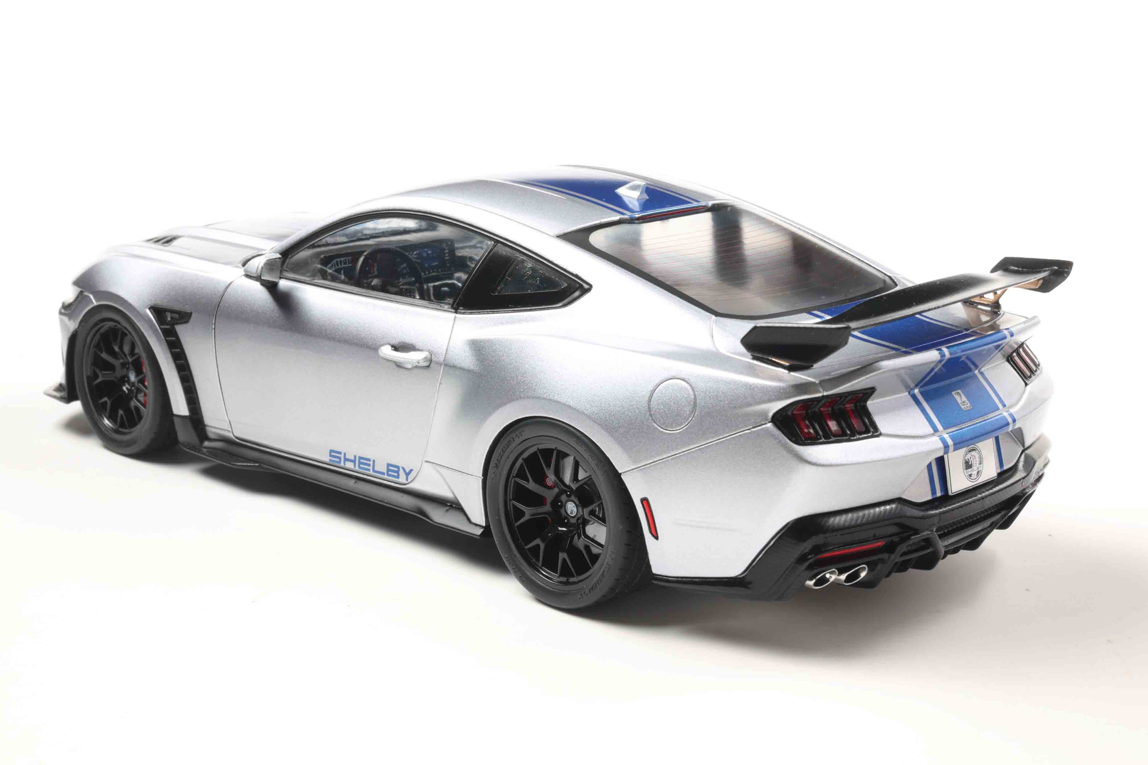 Solido S1813803 Voiture miniature collection 1/18 Shelby Mustang Super snake – Grise – 2025