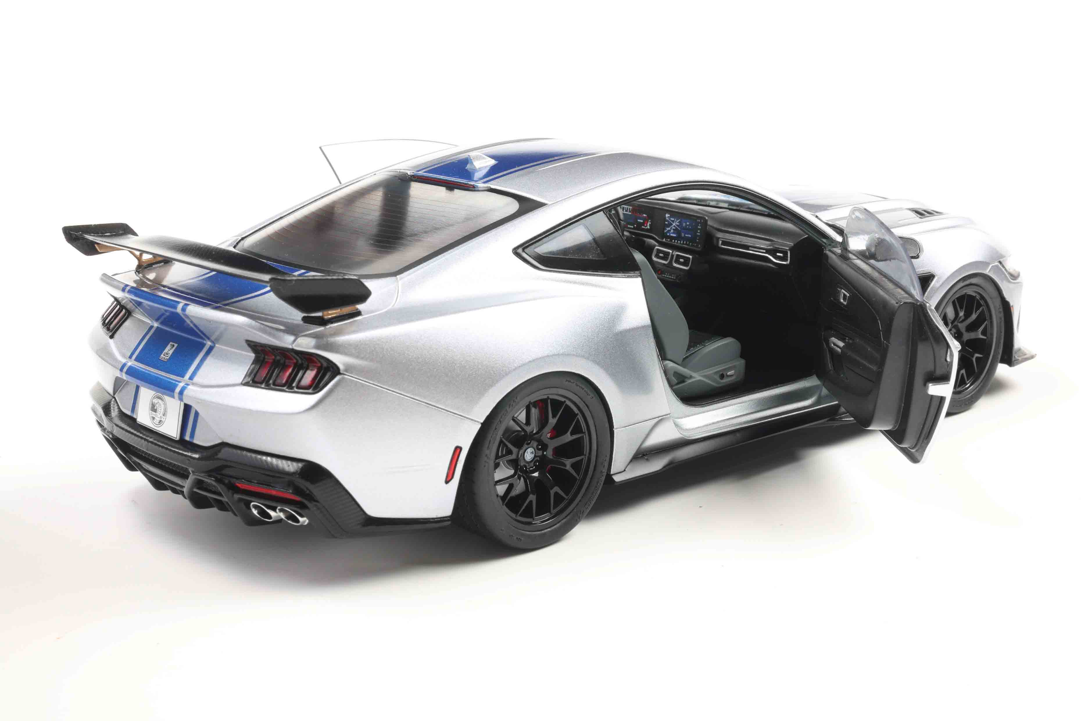 Solido S1813803 Voiture miniature collection 1/18 Shelby Mustang Super snake – Grise – 2025
