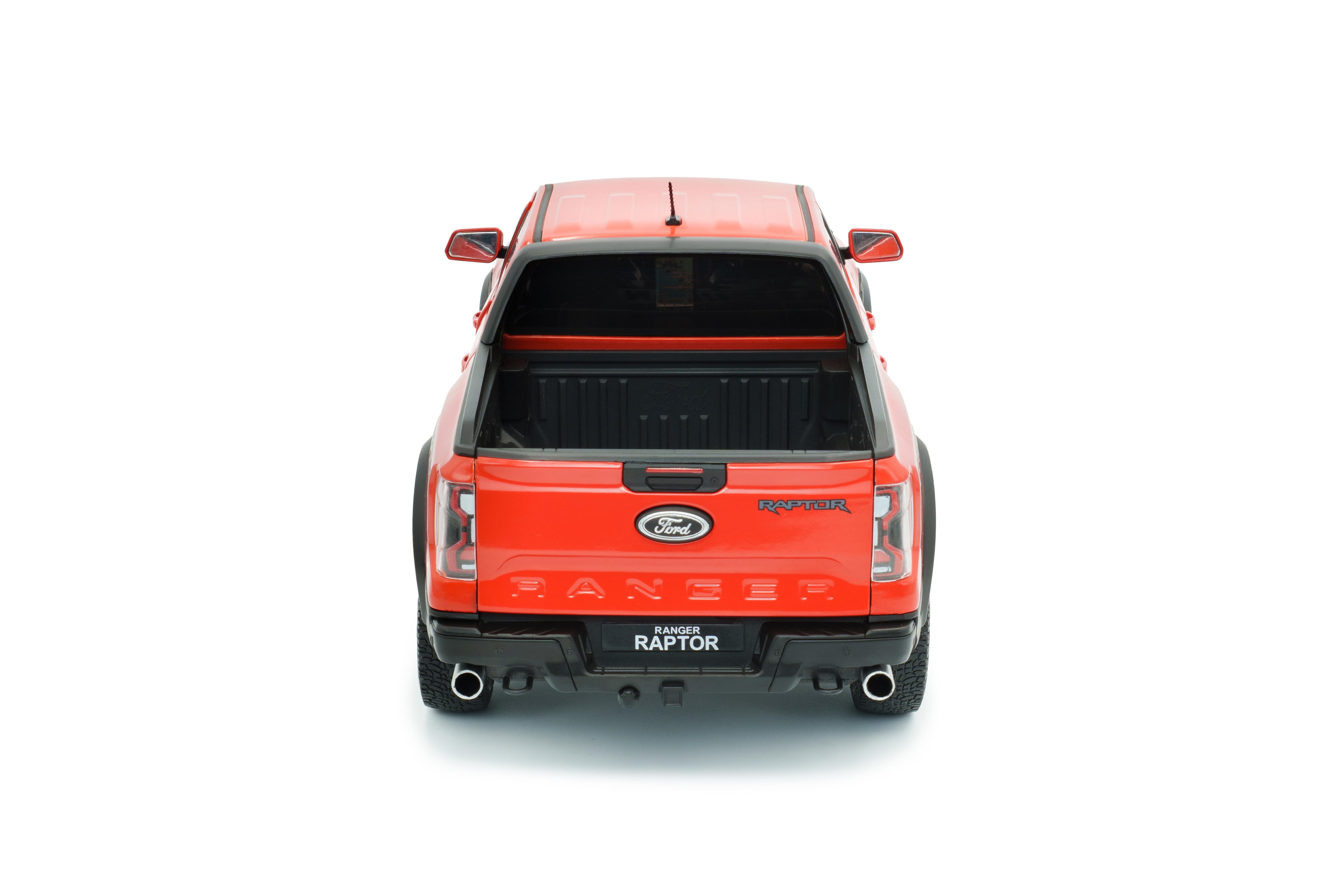 Solido S1813901 Voiture miniature collection 1/18 Ford Ranger Raptor – Orange Raptor – 2024