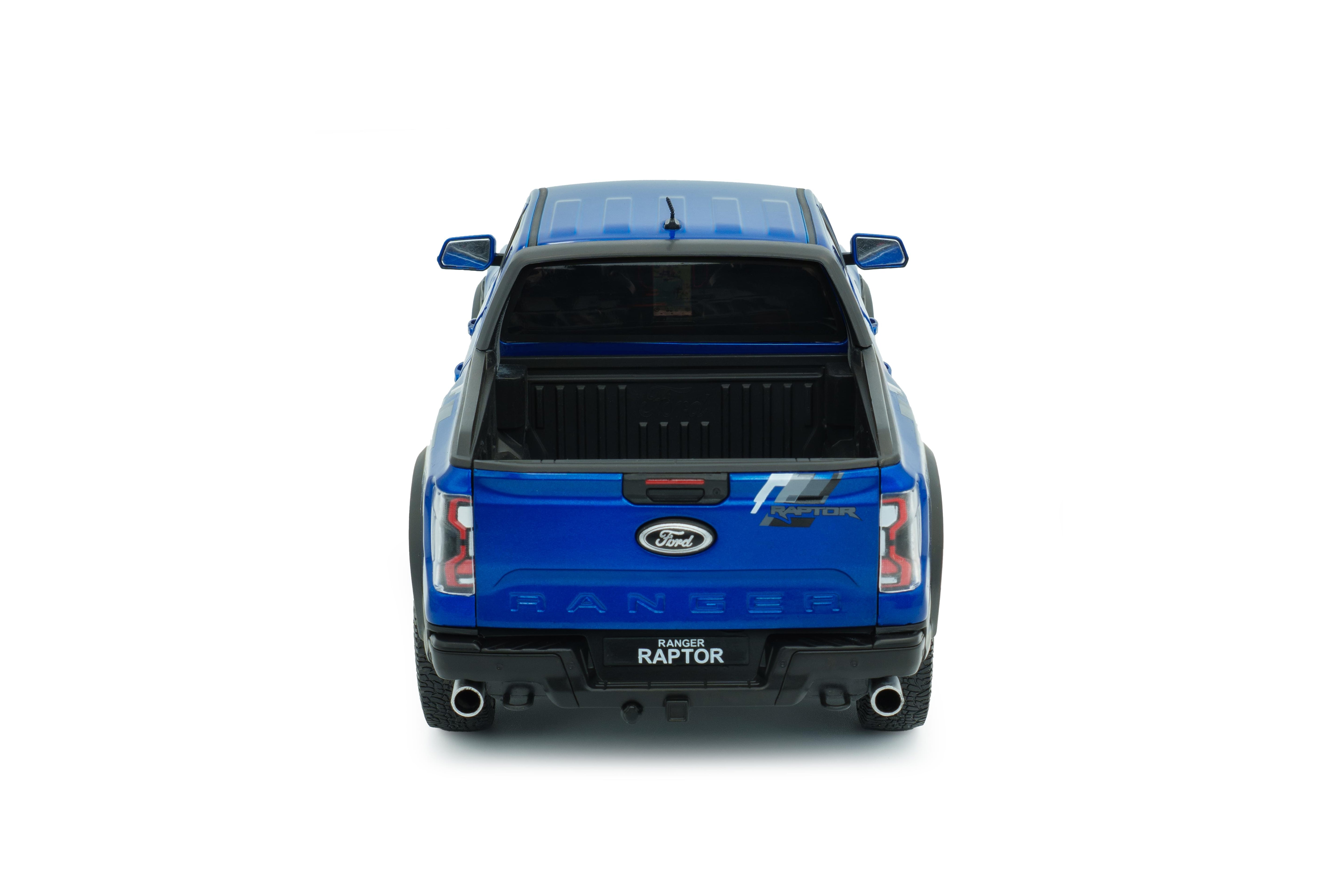 Solido S1813902 Voiture miniature collection 1/18 Ford Ranger Raptor – bleu Raptor – 2024