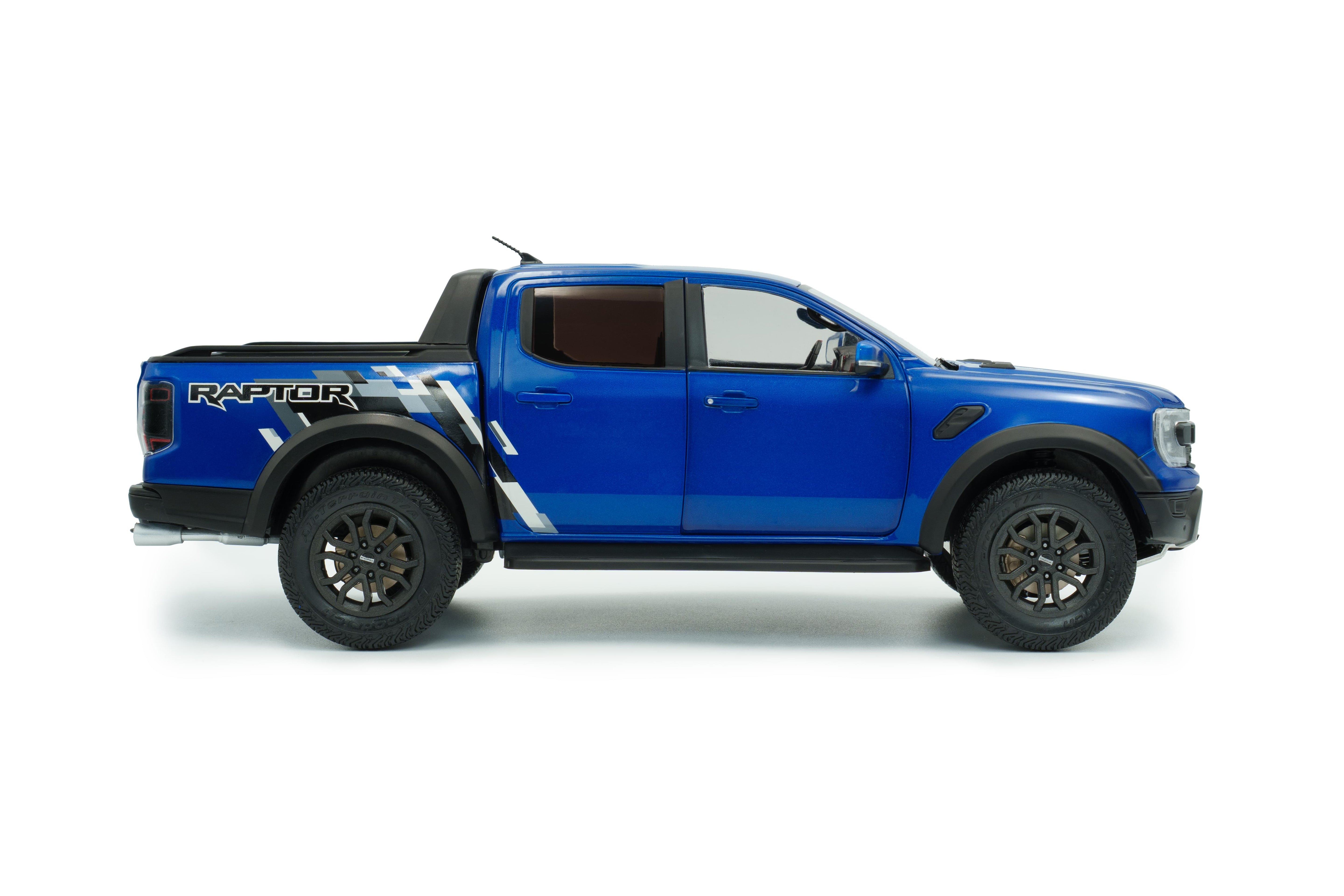 Solido S1813902 Voiture miniature collection 1/18 Ford Ranger Raptor – bleu Raptor – 2024