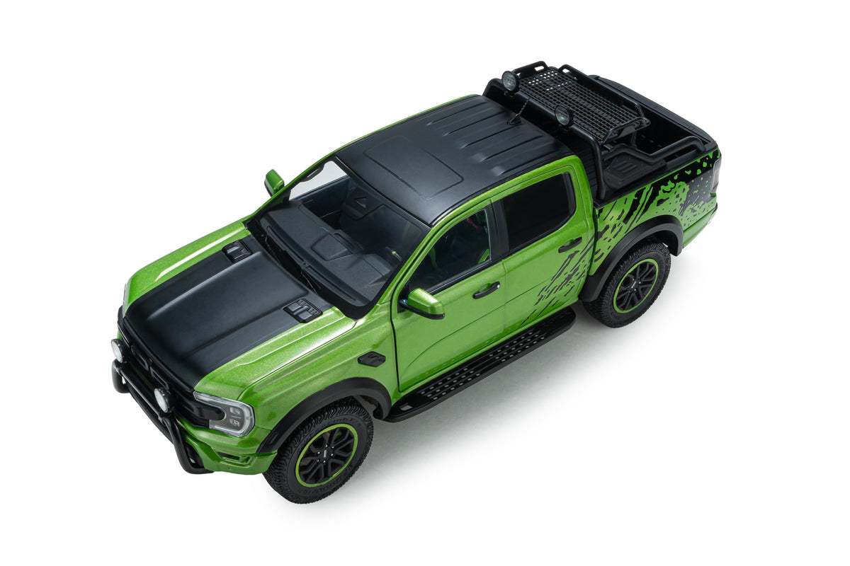 Solido S1813903 Voiture miniature collection 1/18 Ford Ranger Raptor Metallic vert 2024