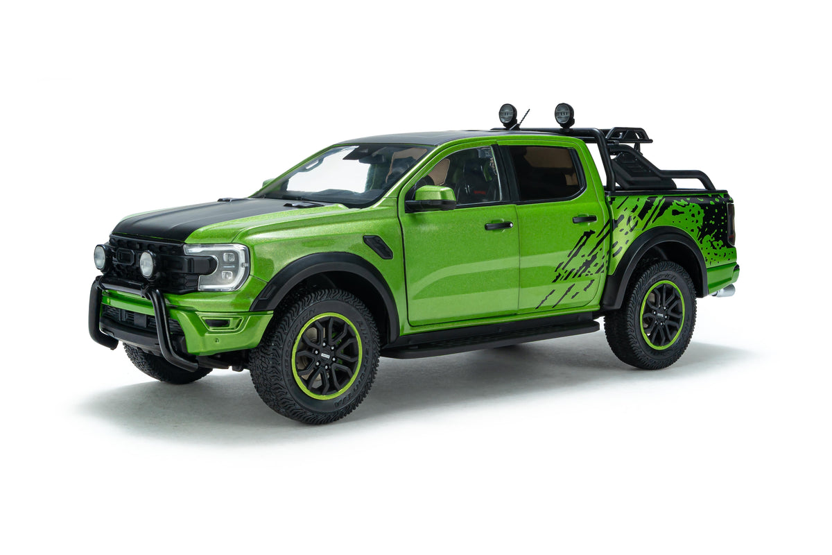Solido S1813903 Voiture miniature collection 1/18 Ford Ranger Raptor Metallic vert 2024