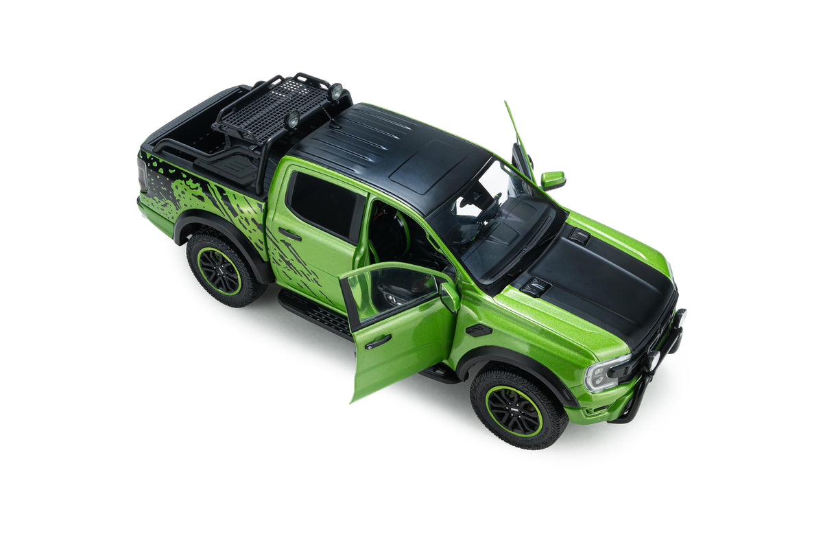 Solido S1813903 Voiture miniature collection 1/18 Ford Ranger Raptor Metallic vert 2024