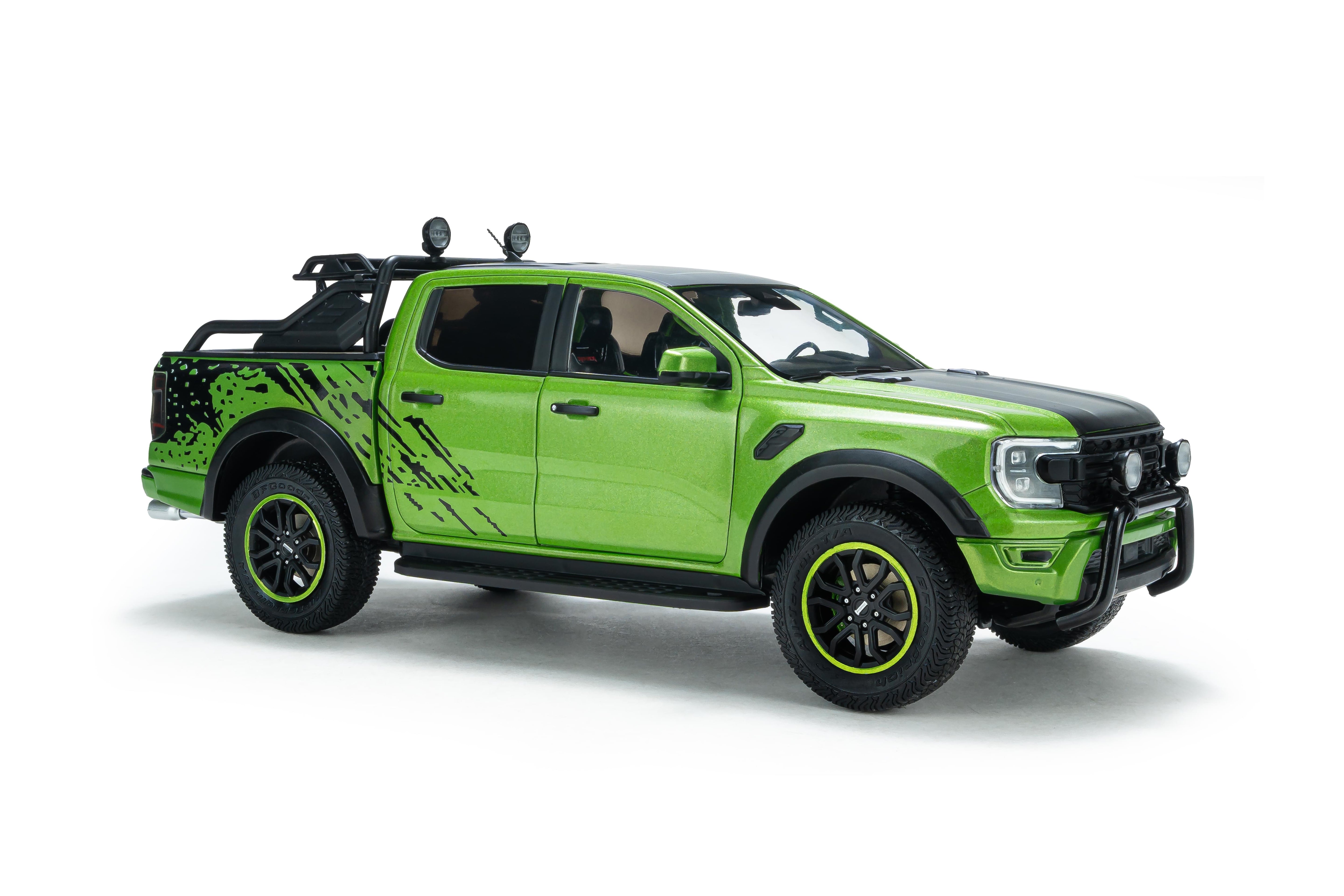 Solido S1813903 Voiture miniature collection 1/18 Ford Ranger Raptor Metallic vert 2024
