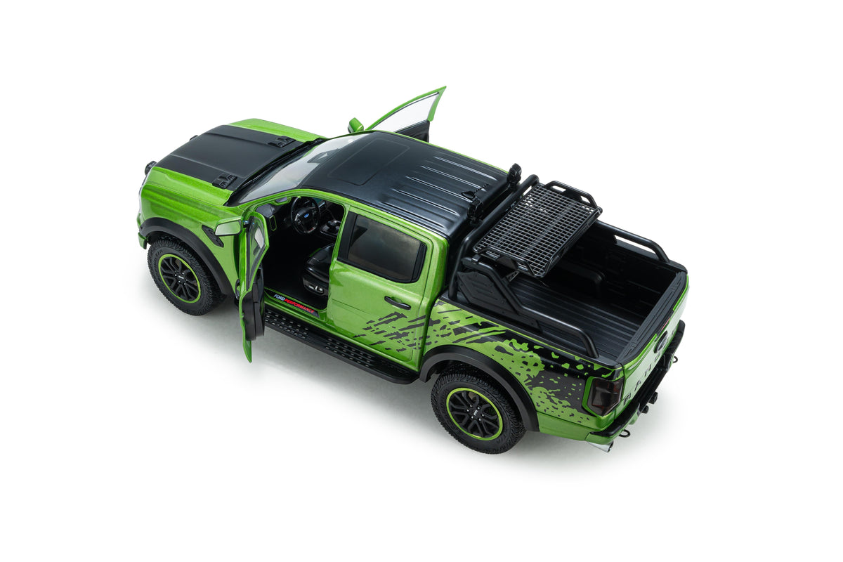 Solido S1813903 Voiture miniature collection 1/18 Ford Ranger Raptor Metallic vert 2024