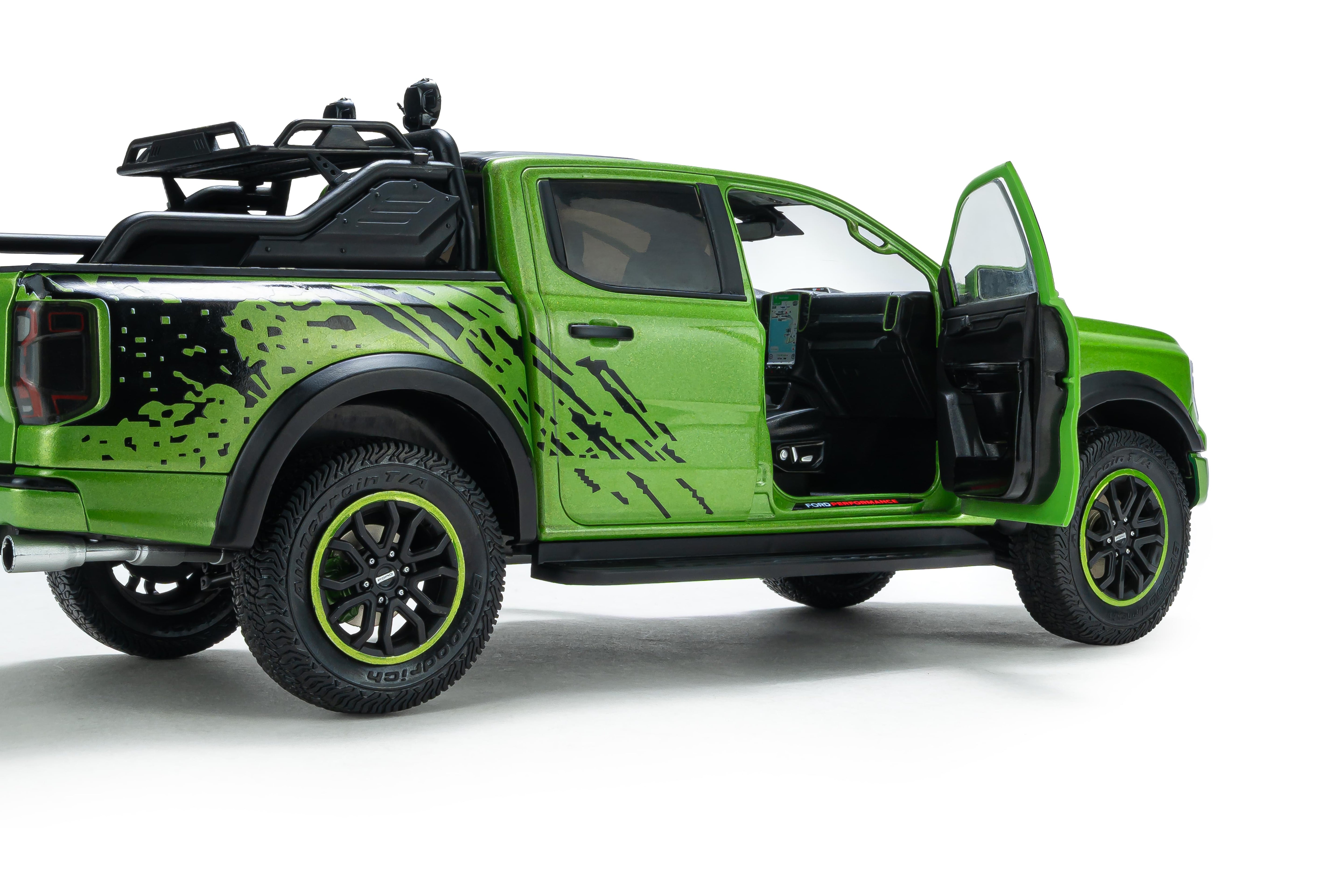 Solido S1813903 Voiture miniature collection 1/18 Ford Ranger Raptor Metallic vert 2024