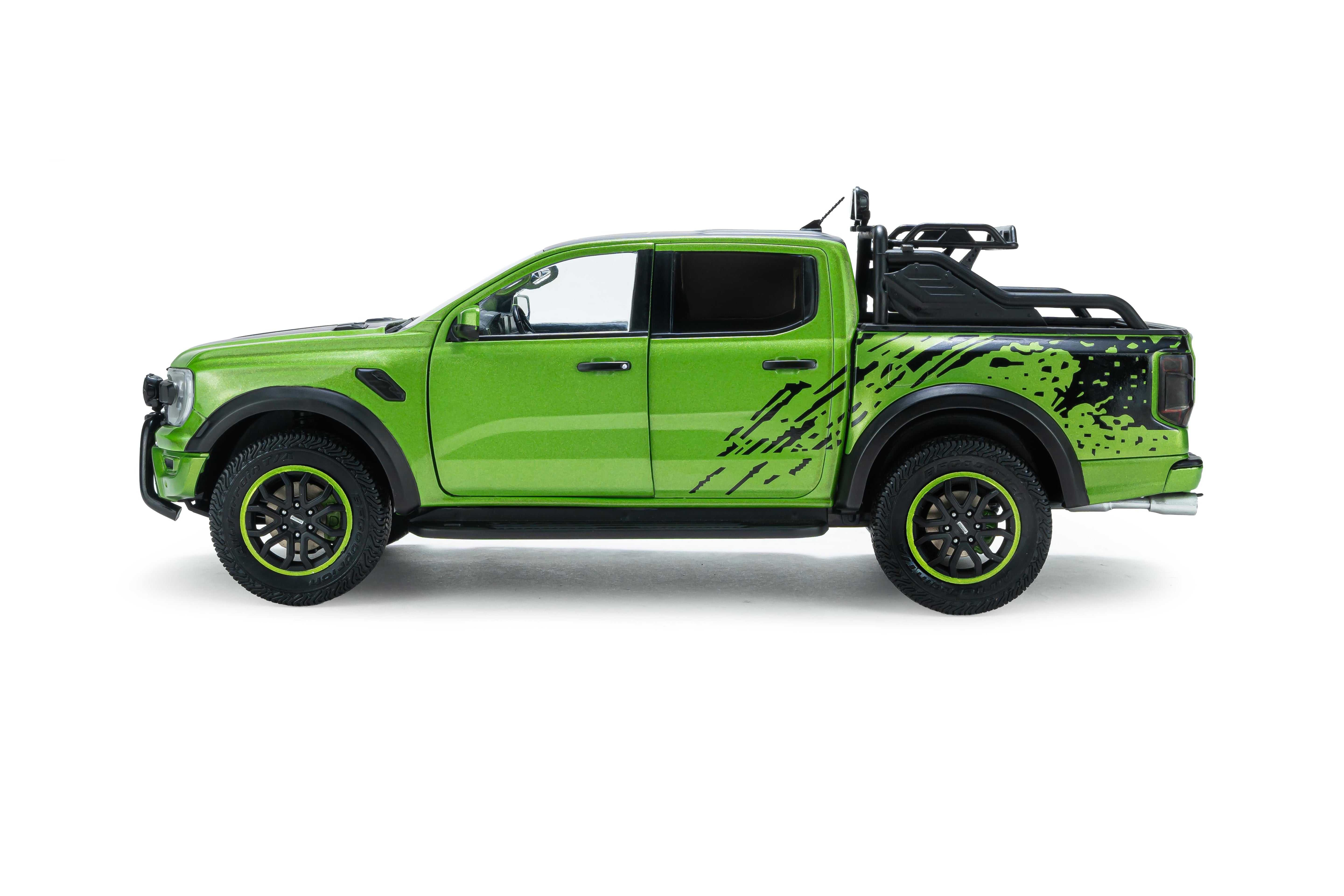 Solido S1813903 Voiture miniature collection 1/18 Ford Ranger Raptor Metallic vert 2024