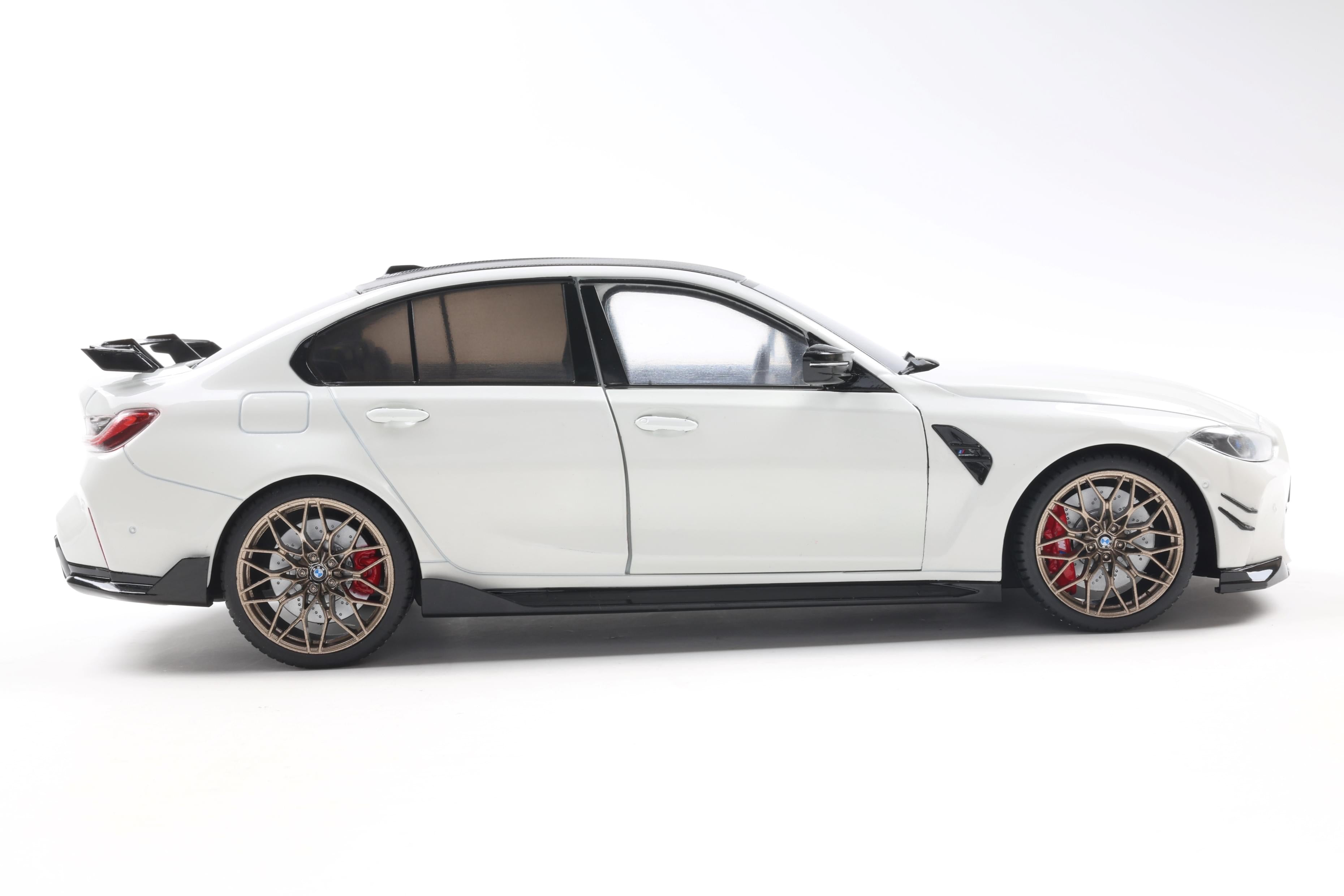 Solido S1814301 Voiture miniature collection 1/18 BMW M3 Performance parts – Alpineweiss uni – 2024
