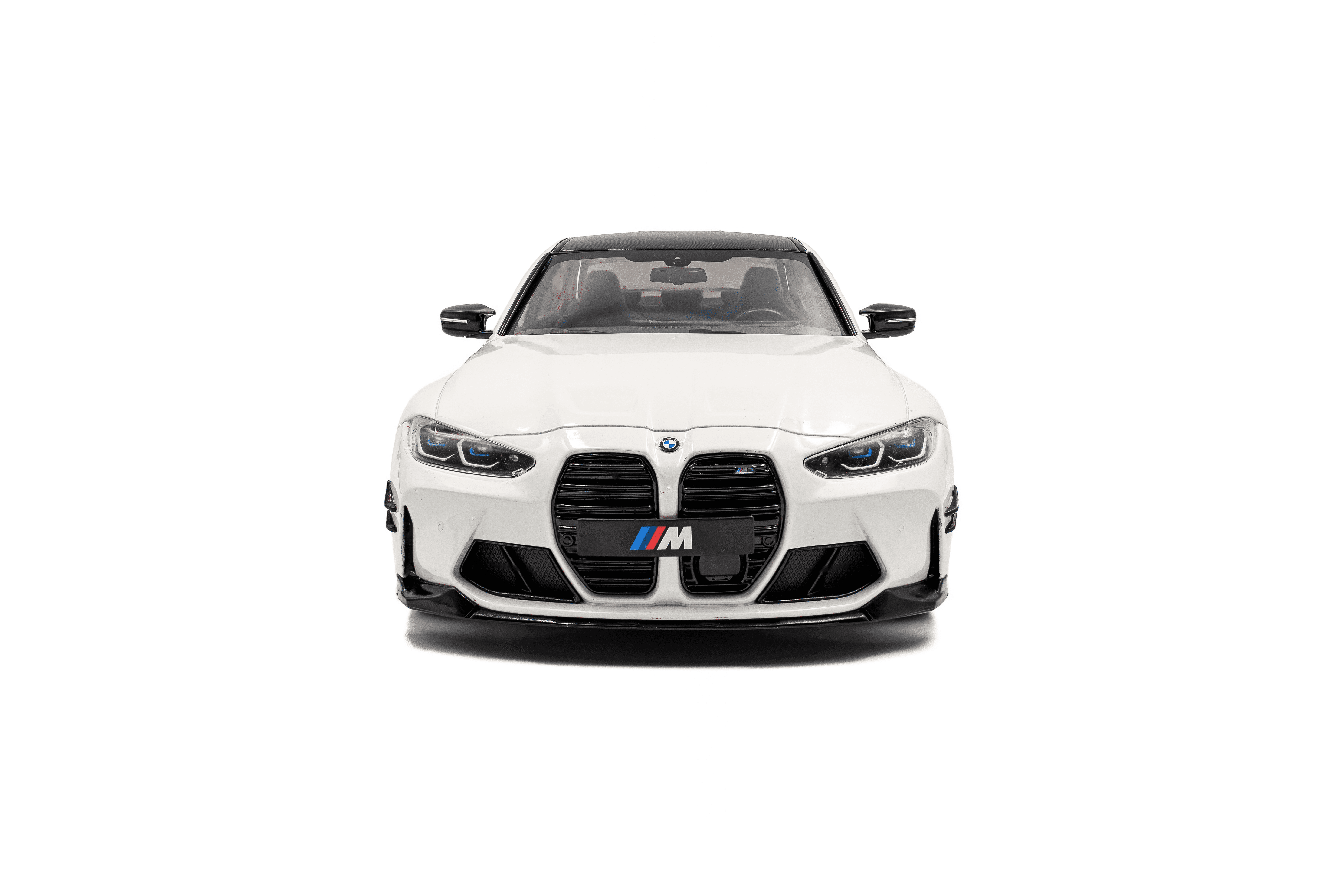 Solido S1814301 Voiture miniature collection 1/18 BMW M3 Performance parts – Alpineweiss uni – 2024