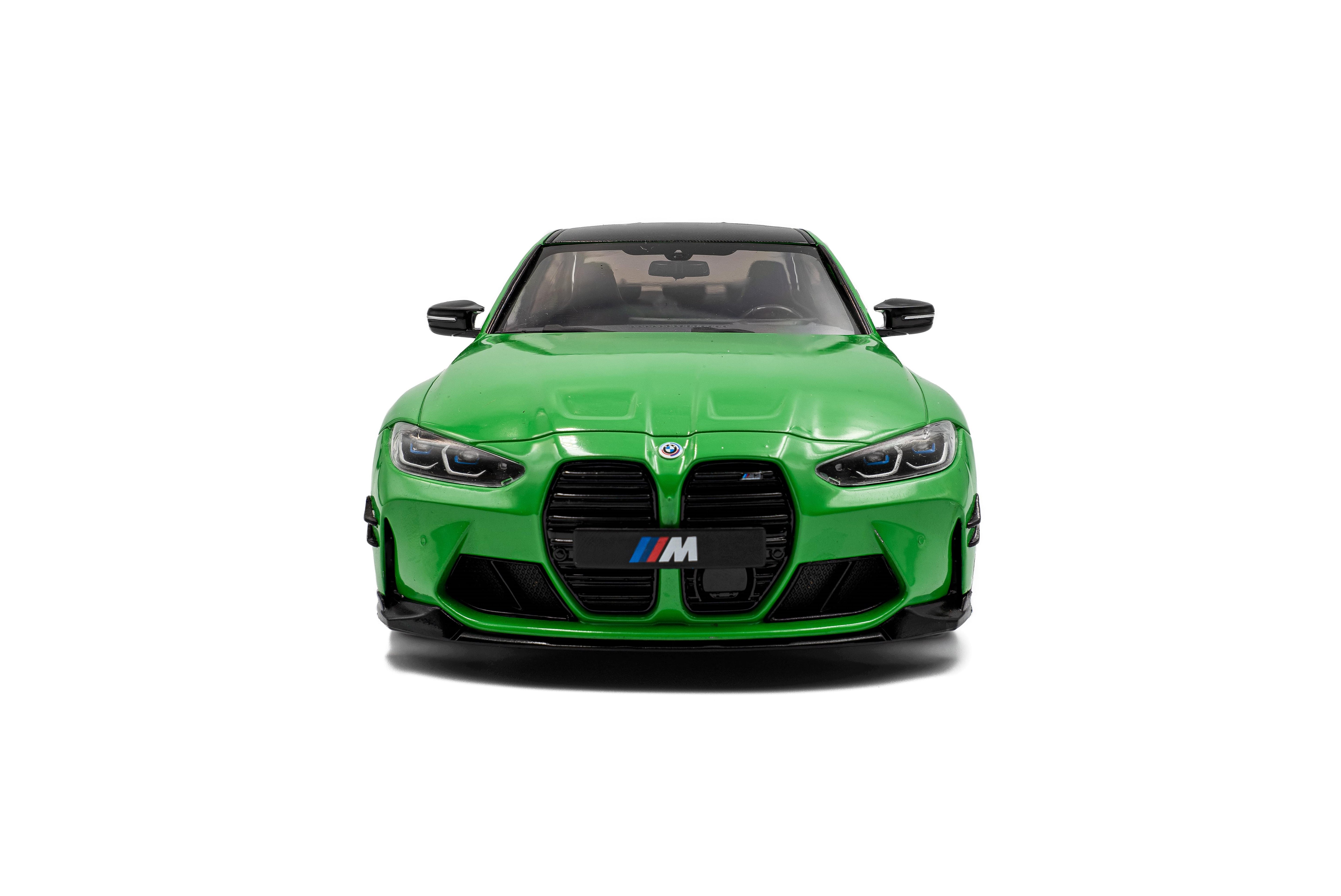 Solido S1814302 Voiture miniature collection 1/18 BMW M3 Performance parts – Signal Green uni – 2024