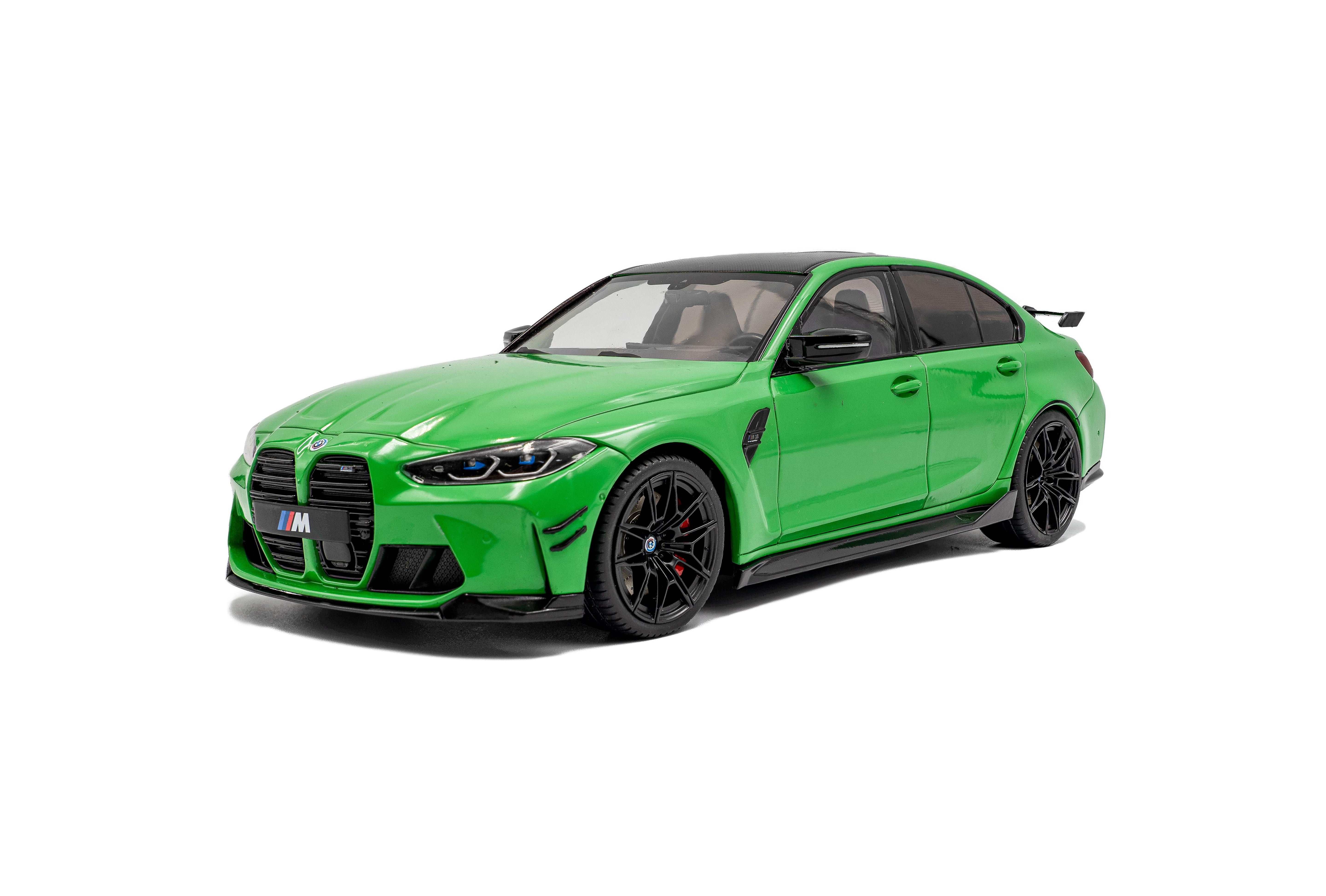 Solido S1814302 Voiture miniature collection 1/18 BMW M3 Performance parts – Signal Green uni – 2024