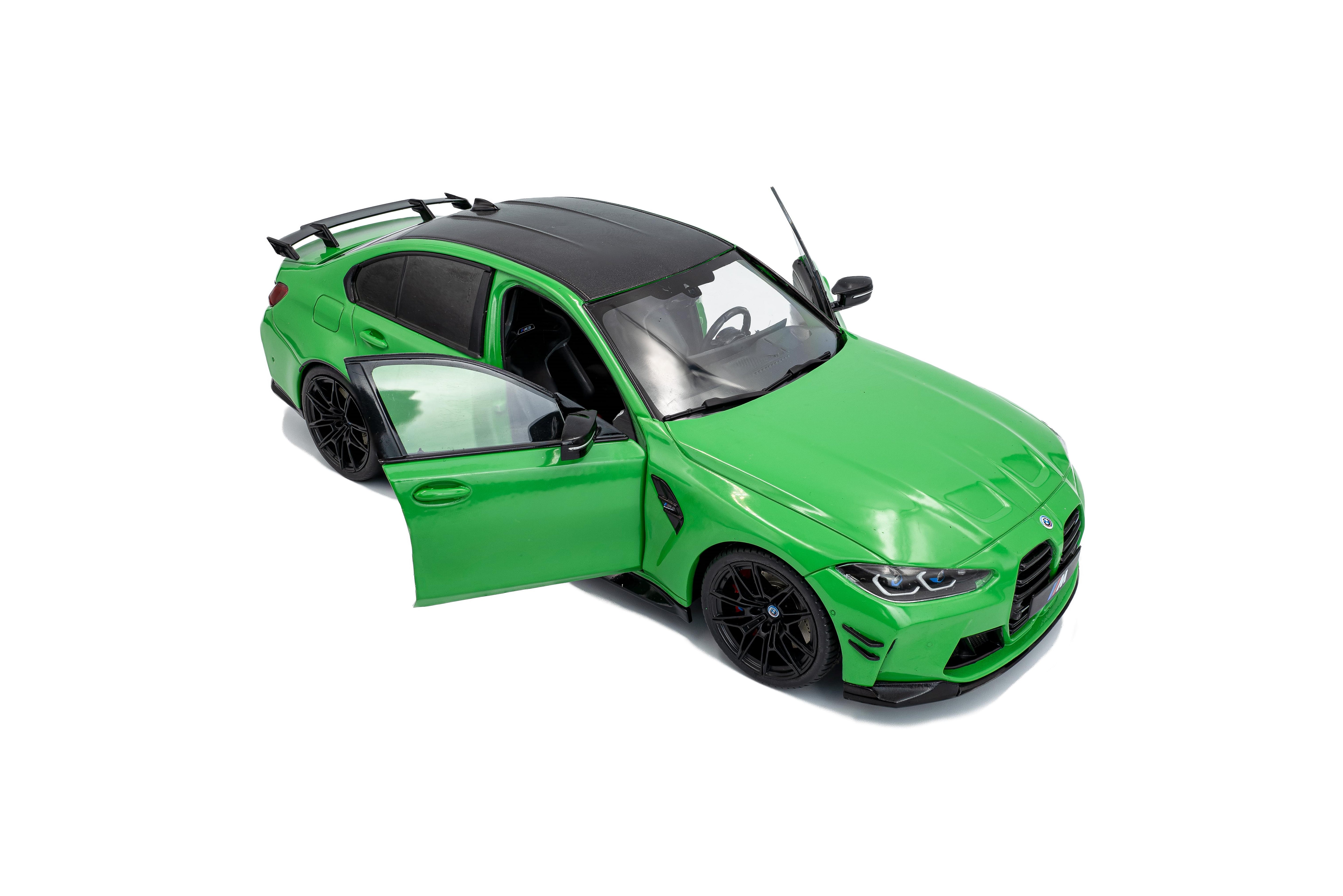 Solido S1814302 Voiture miniature collection 1/18 BMW M3 Performance parts – Signal Green uni – 2024