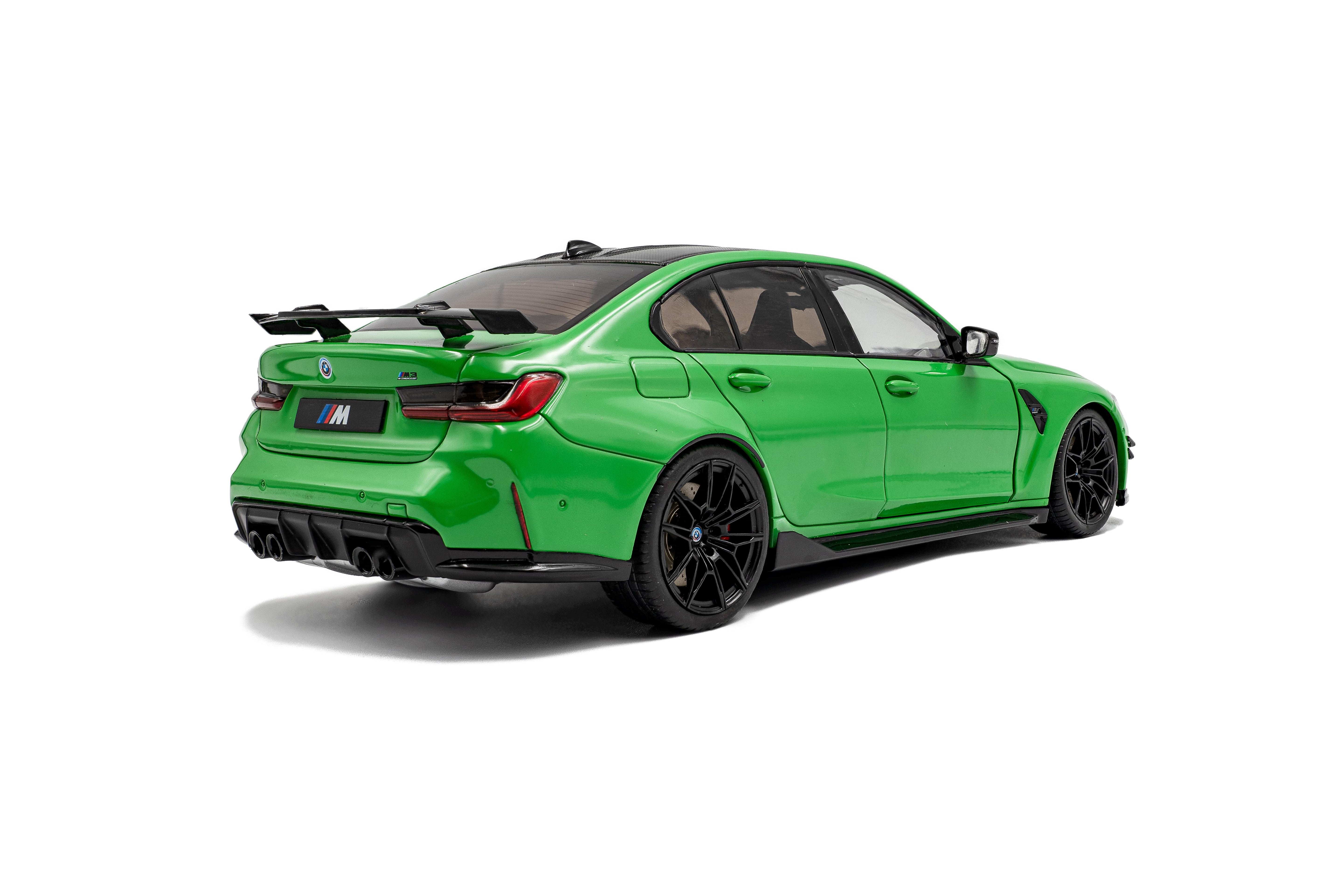 Solido S1814302 Voiture miniature collection 1/18 BMW M3 Performance parts – Signal Green uni – 2024