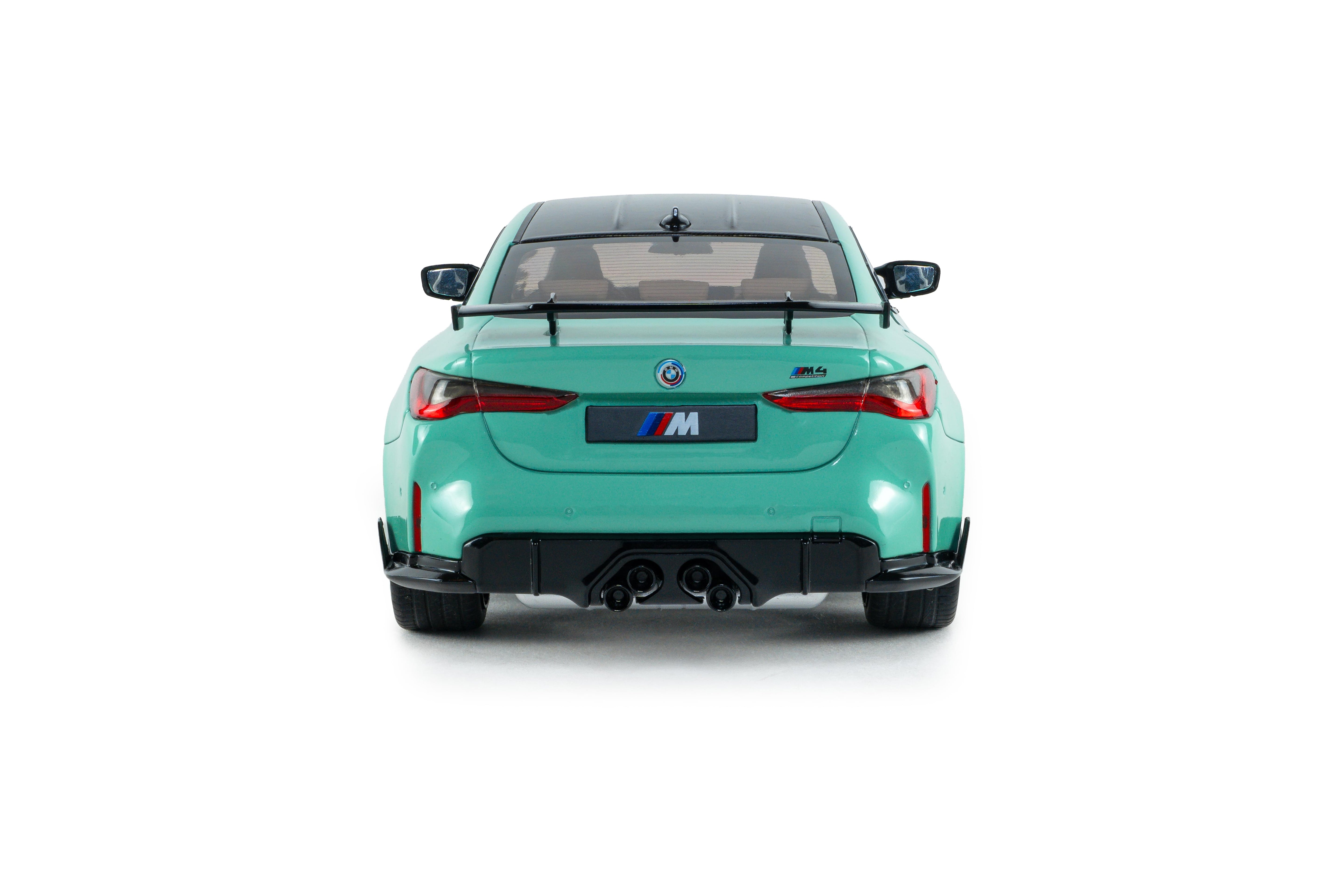 Solido S1814501 miniature collection 1/18 BMW M4 Performance turquoise - Breizh Modélisme.