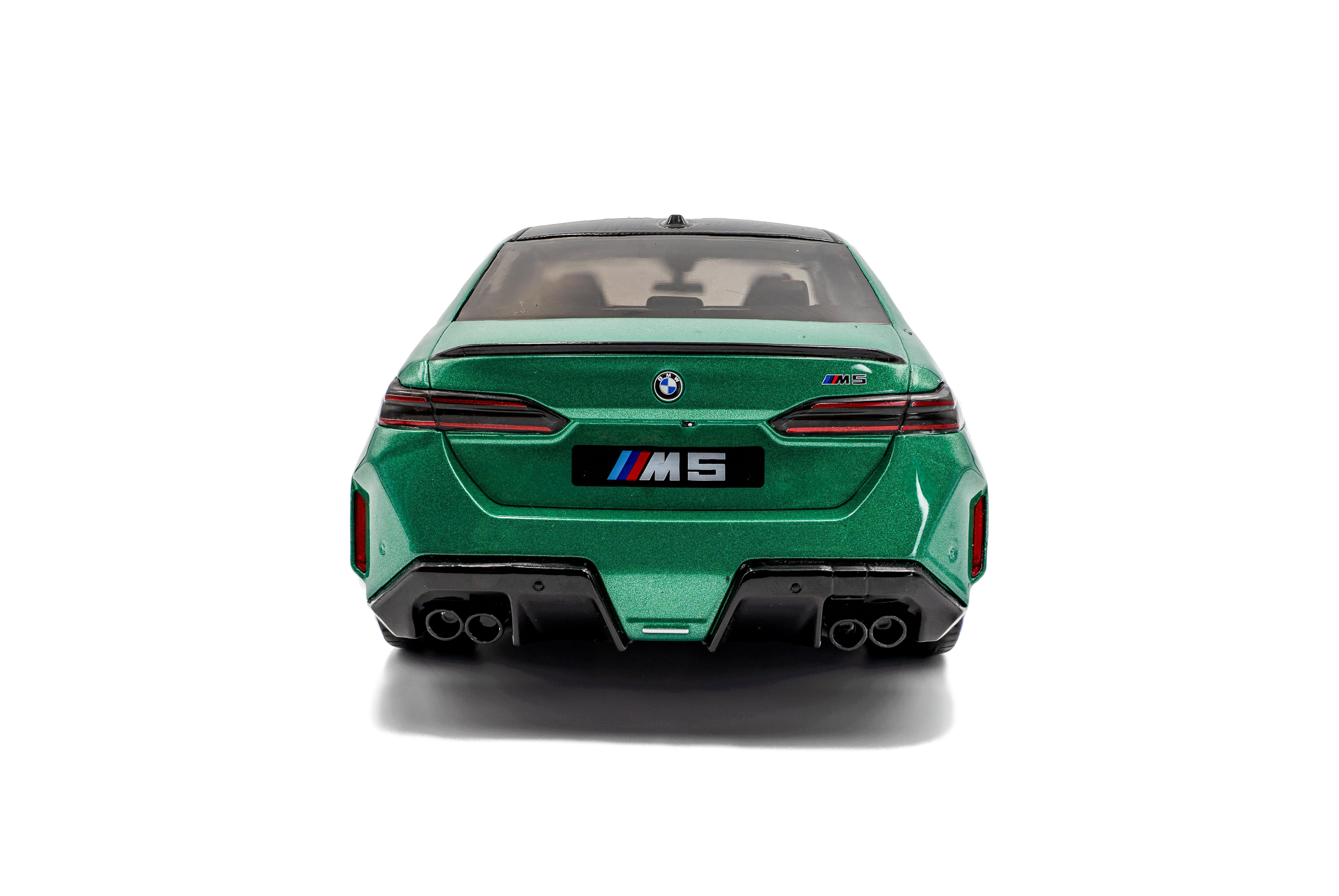 Solido S1814701 Voiture miniature collection 1/18 BMW M5 – M Isle of Man Green Metallic – 2025