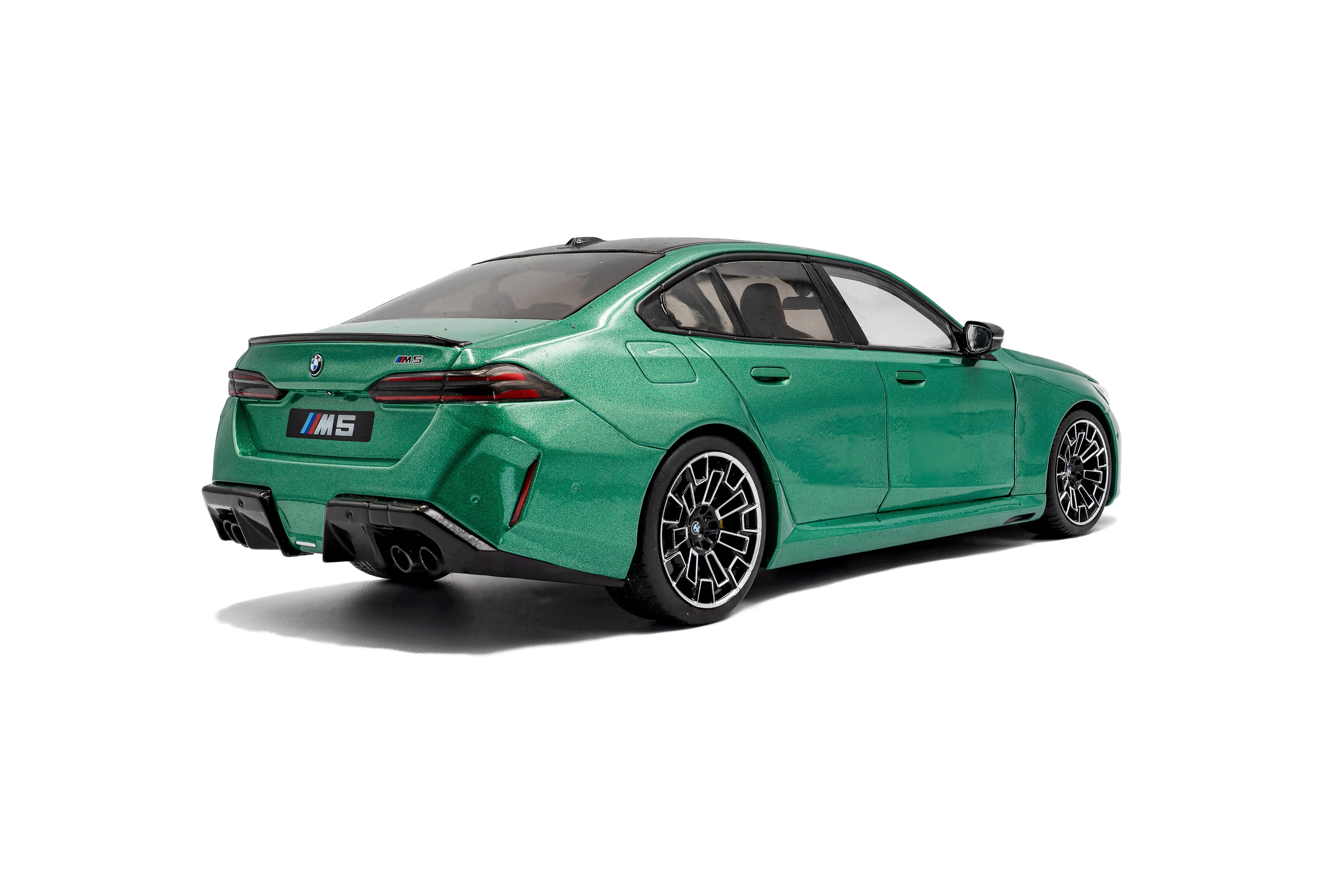 Solido S1814701 Voiture miniature collection 1/18 BMW M5 – M Isle of Man Green Metallic – 2025