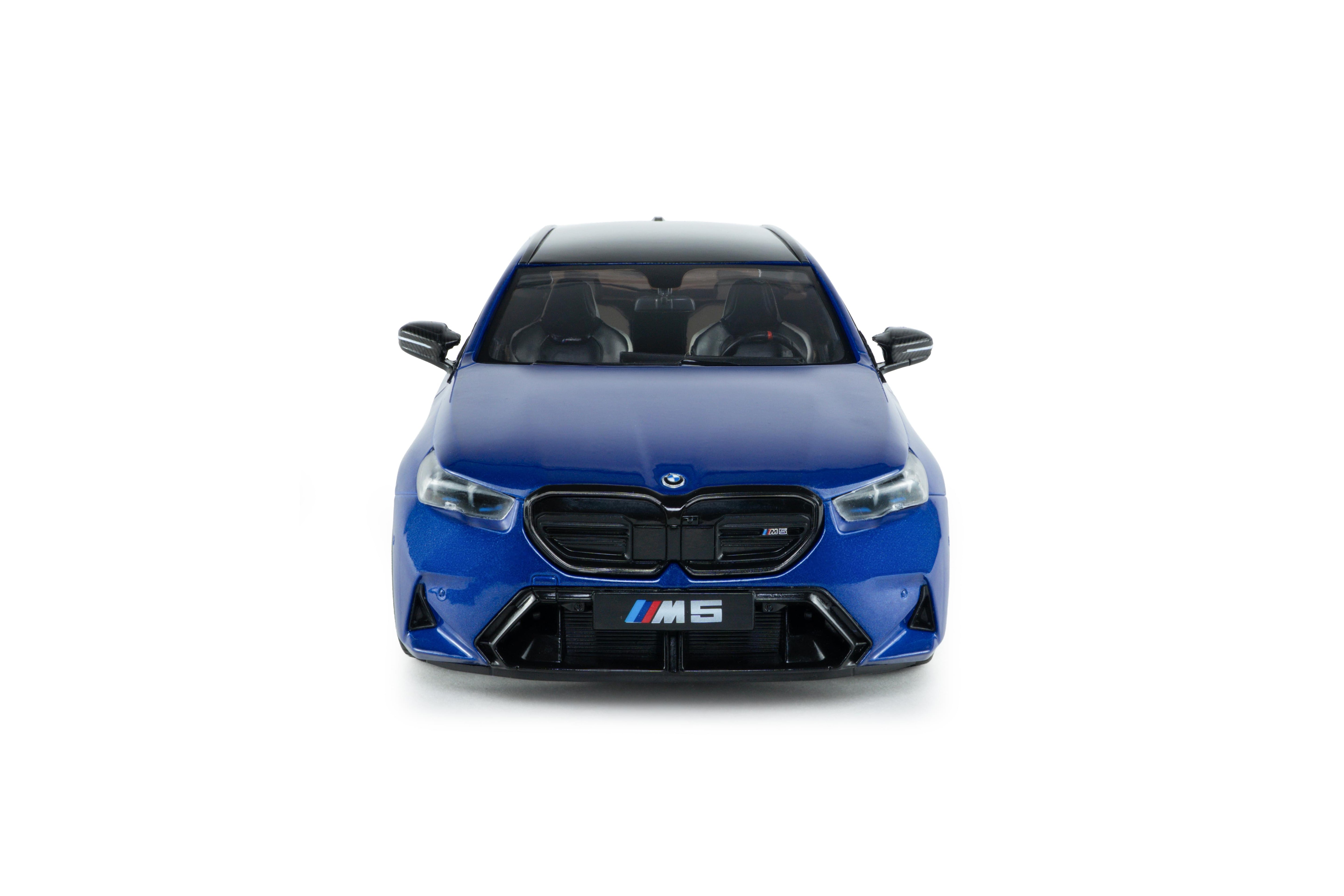 Solido S1814801 Voiture miniature collection 1/18 BMW M5 TOURING – M bleu marine Metallic – 2024