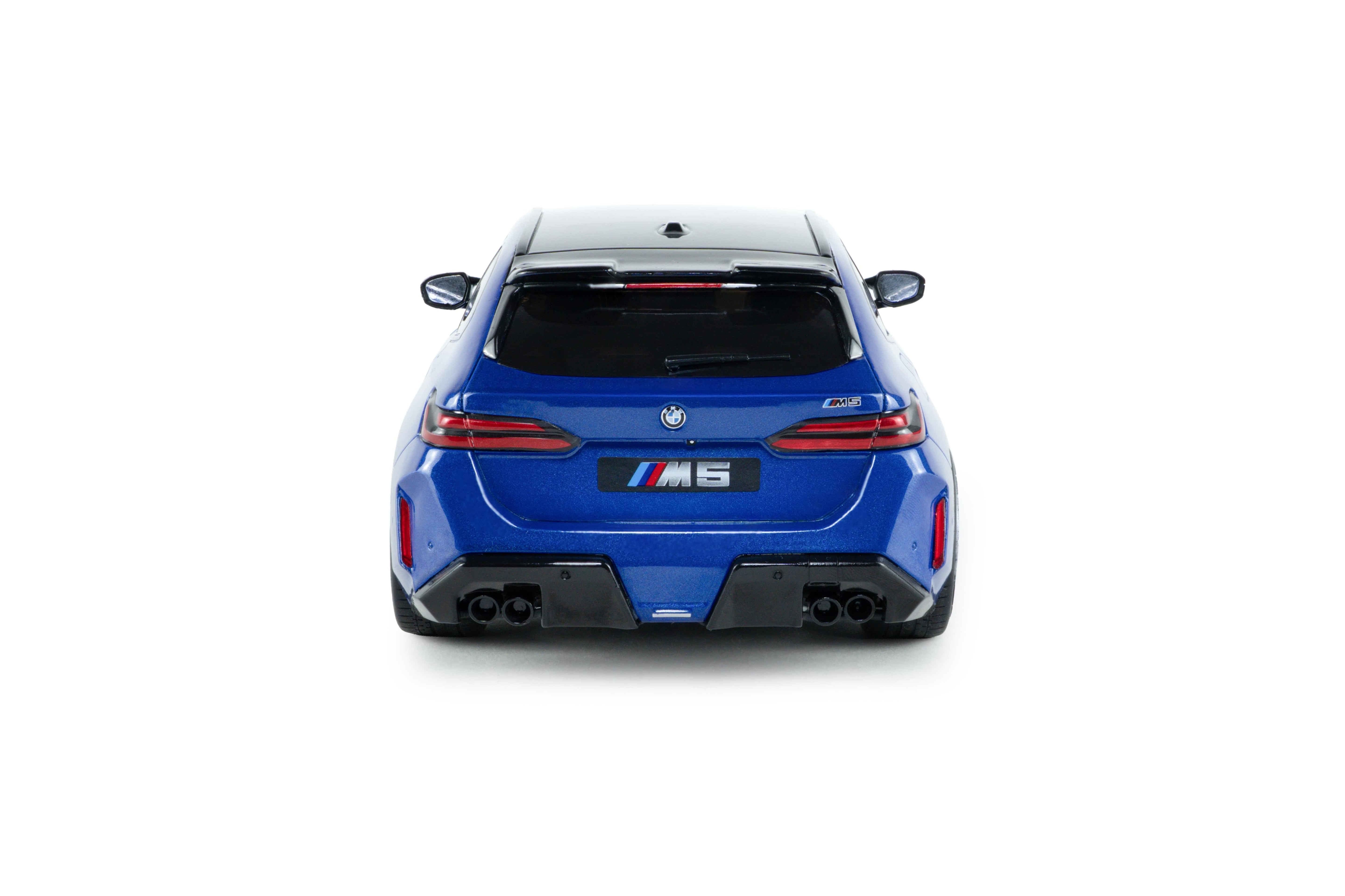 Solido S1814801 Voiture miniature collection 1/18 BMW M5 TOURING – M bleu marine Metallic – 2024