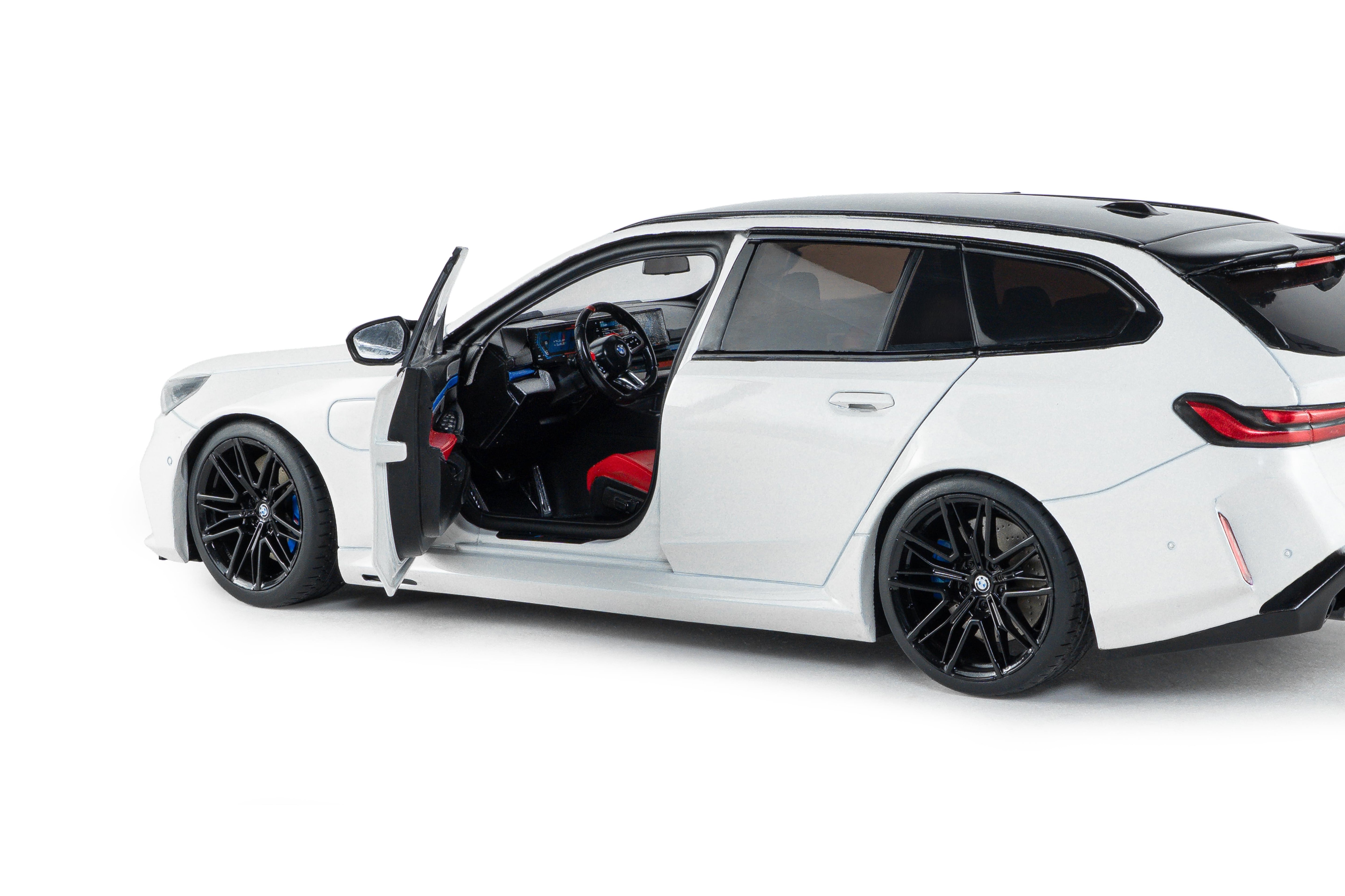 Solido S1814802 Voiture miniature collection 1/18 BMW M5 Touring – Alpine White Solid – 2025