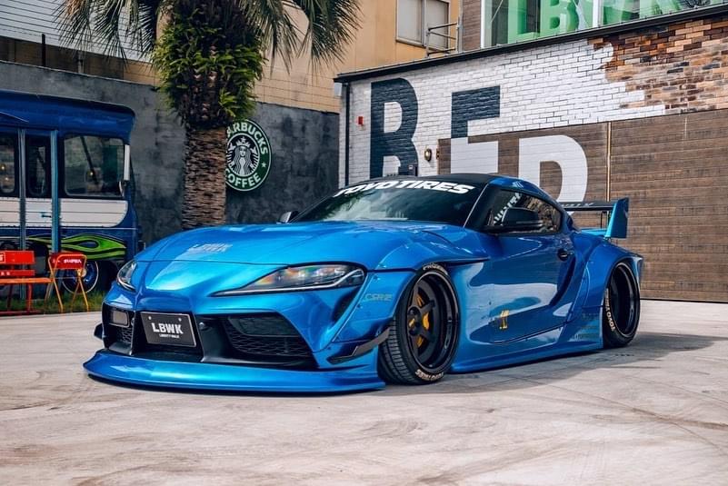 Solido S1815503 Voiture miniature collection 1/18 Toyota GR Supra Liberty Walk Body Kit 2025