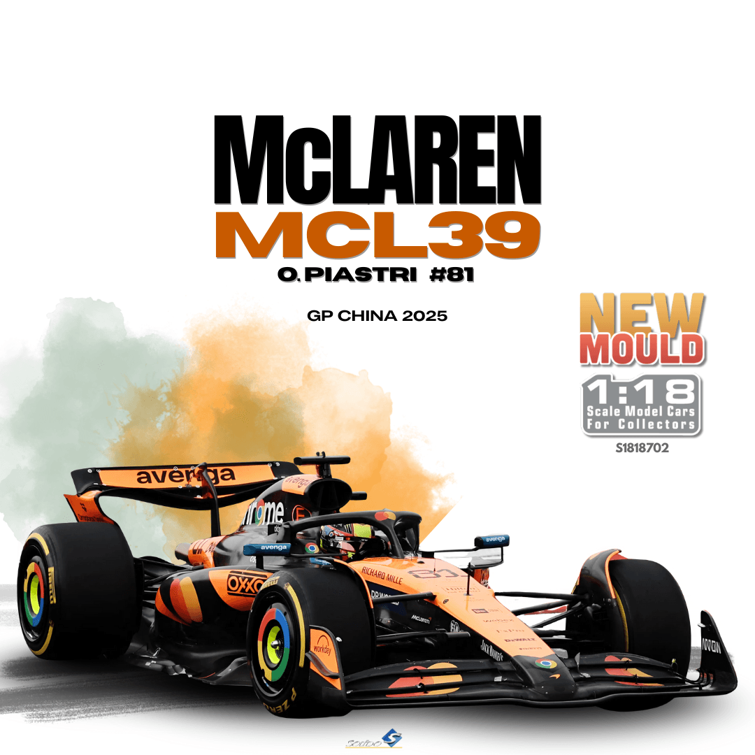 Solido S1818702 Voiture miniature collection 1/18 McLaren MCL39 No 81 Piastri Chine 2025
