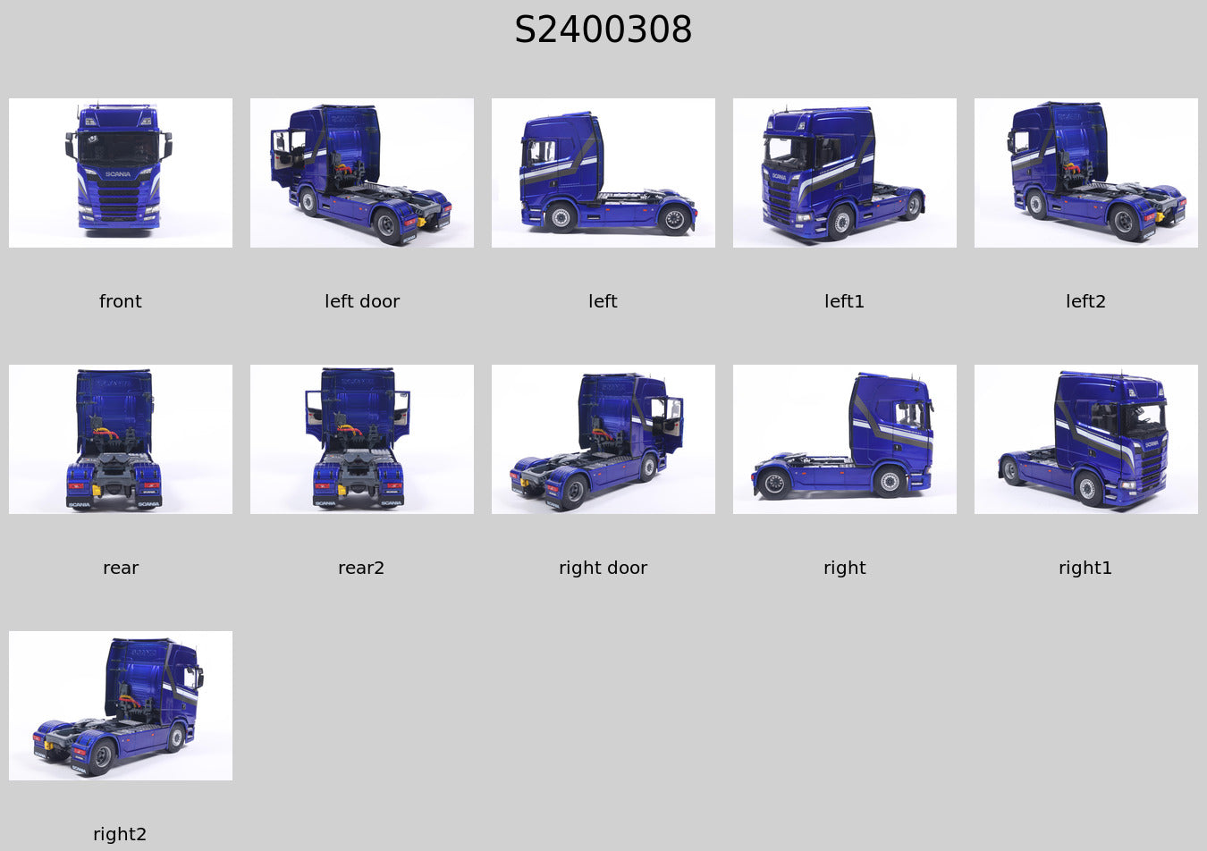Solido S2400308 Voiture miniature collection 1/24 Scania 580S Highline 113 2023